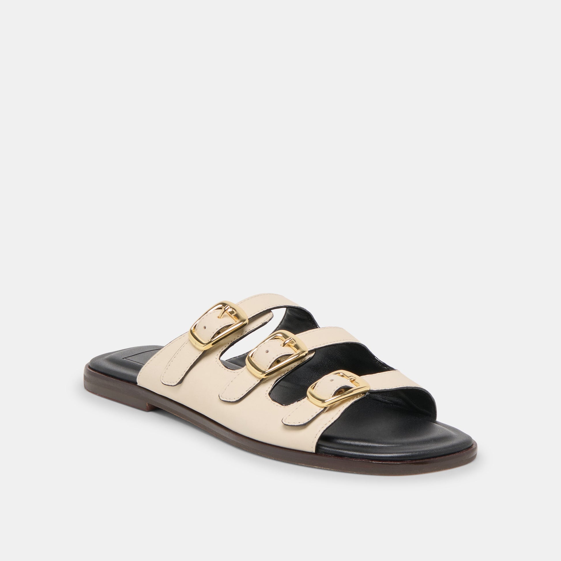 Fin Bone Leather Sandals