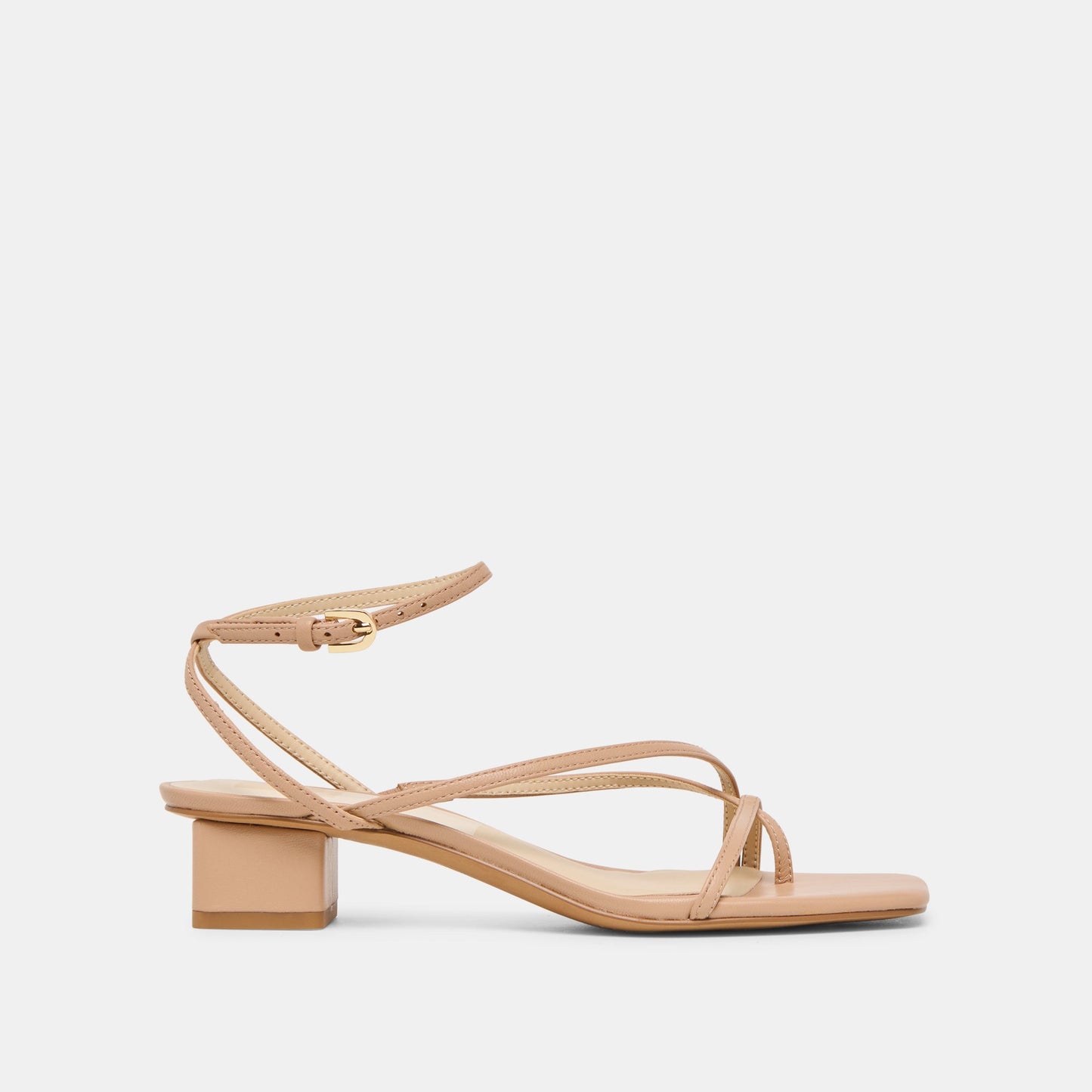 Karlos Wide Lt Tan Leather Sandals