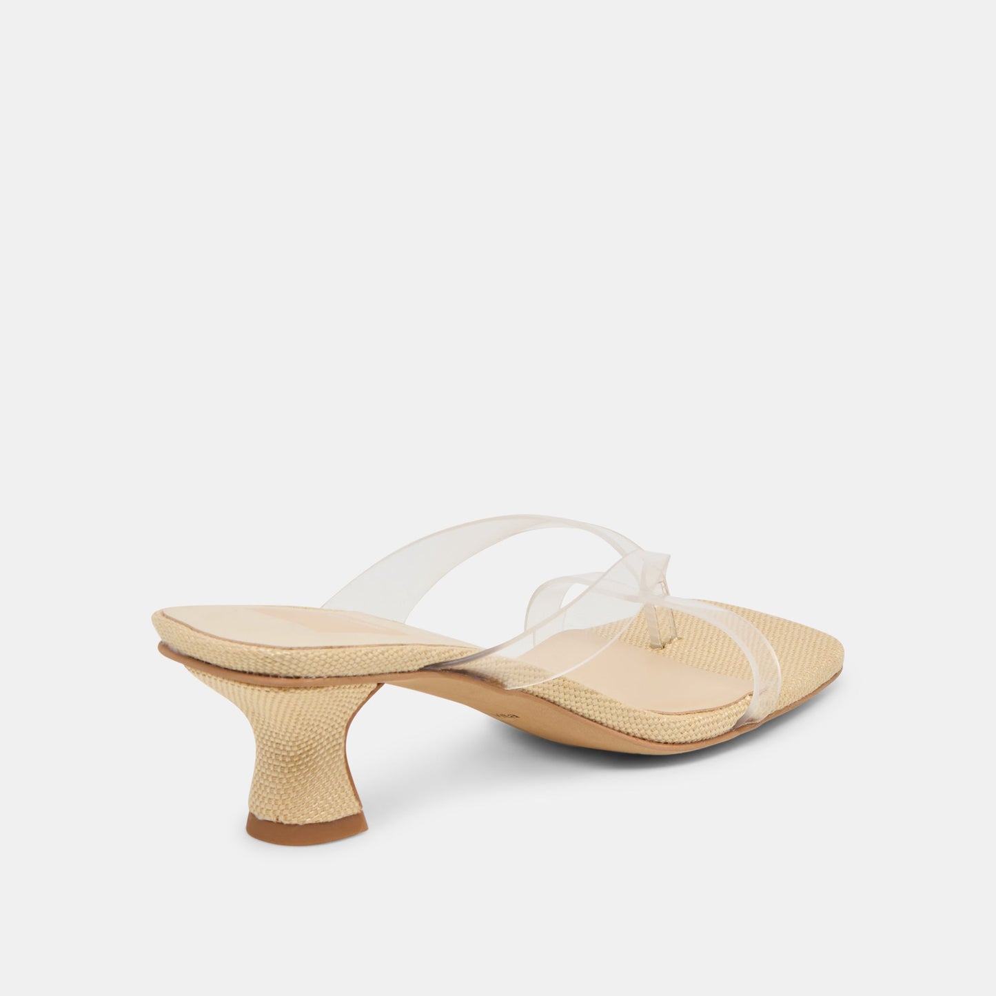 Brevel Vinyl Crystal Jelly Heels