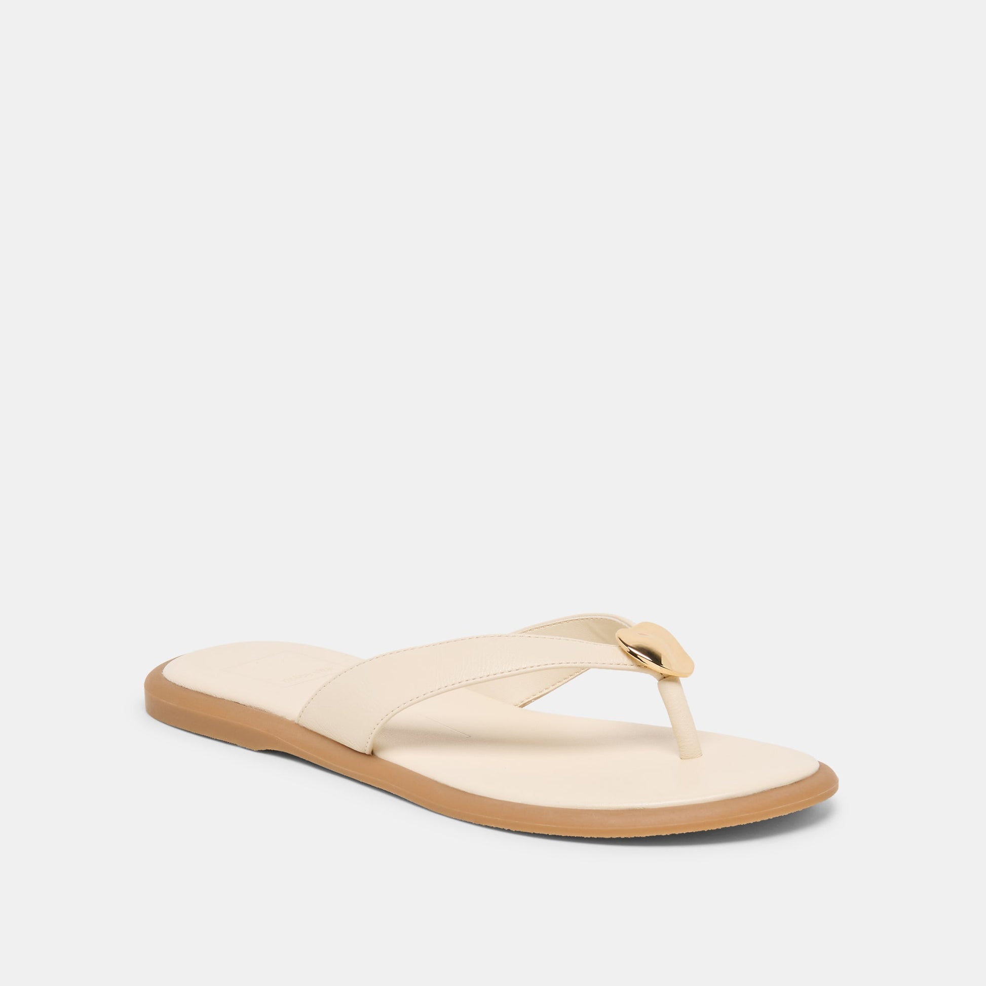 Jaina Bone Leather Sandals