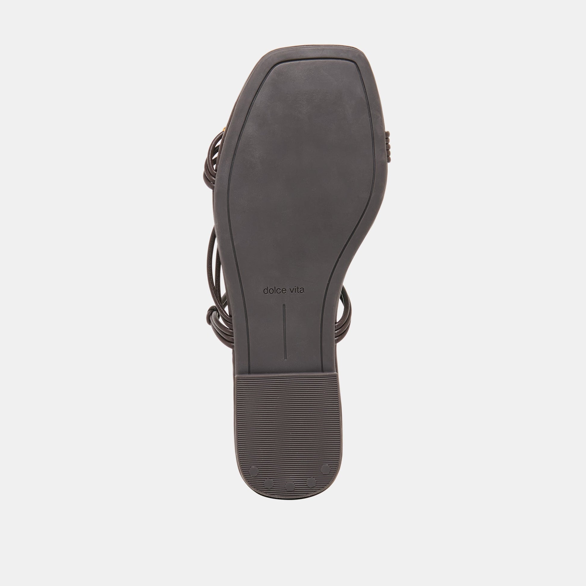 LYNDEE BEAD Espresso Stella Strappy Open-Toe Sandals