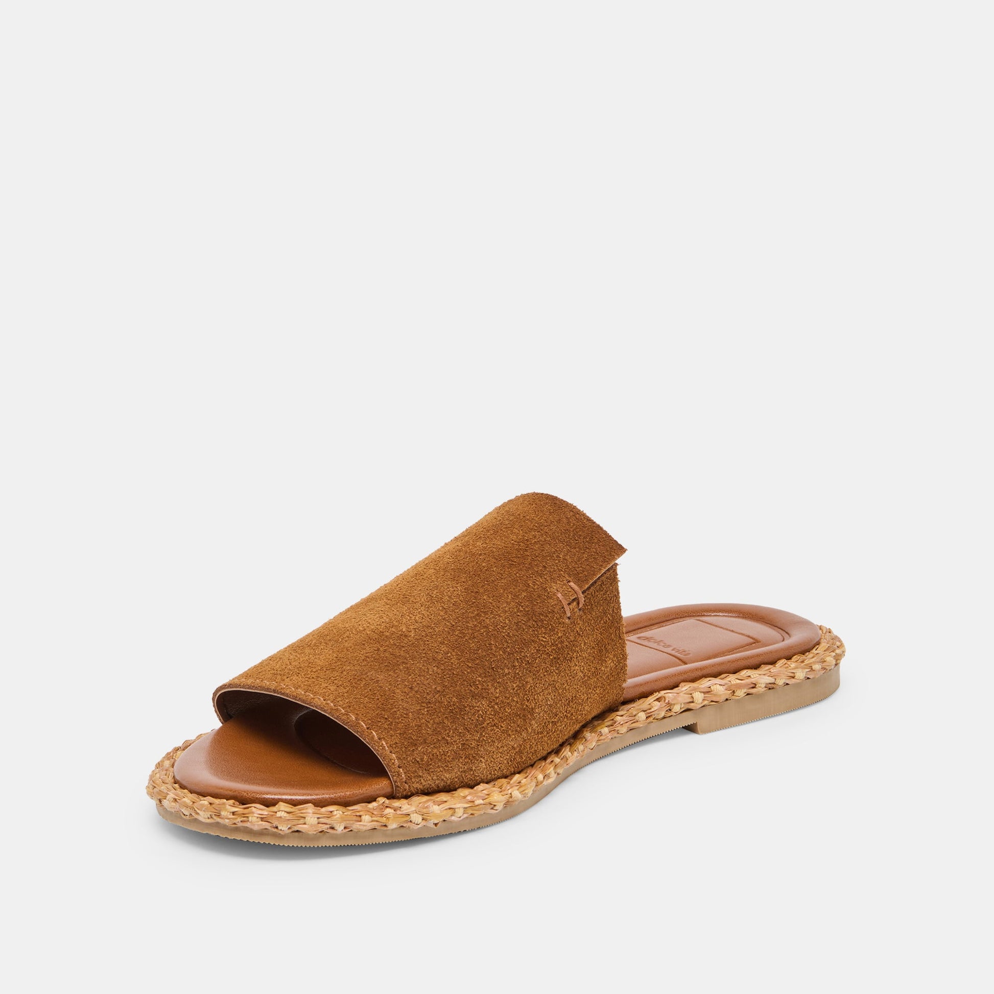 Ridge Chestnut Suede Sandals