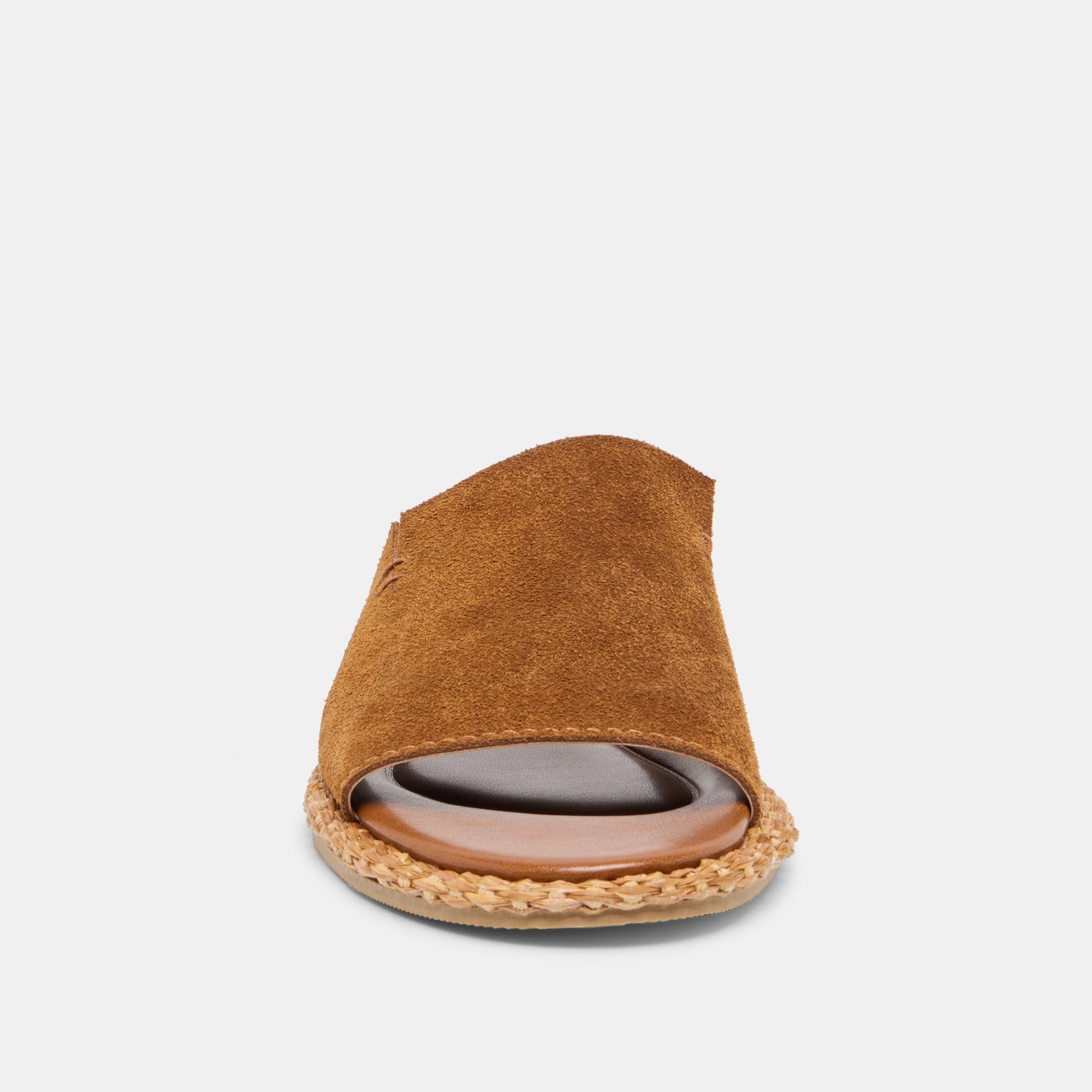 Ridge Chestnut Suede Sandals