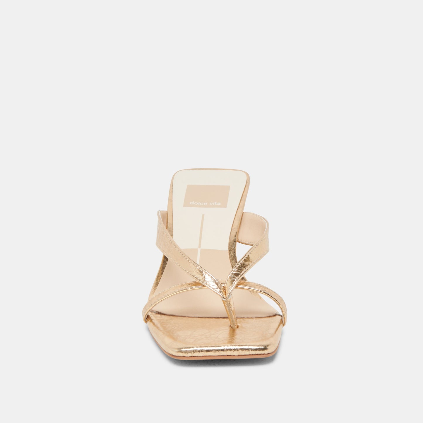 BREVEL HEELS GOLD DISTRESSED LEATHER
 – Dolce Vita