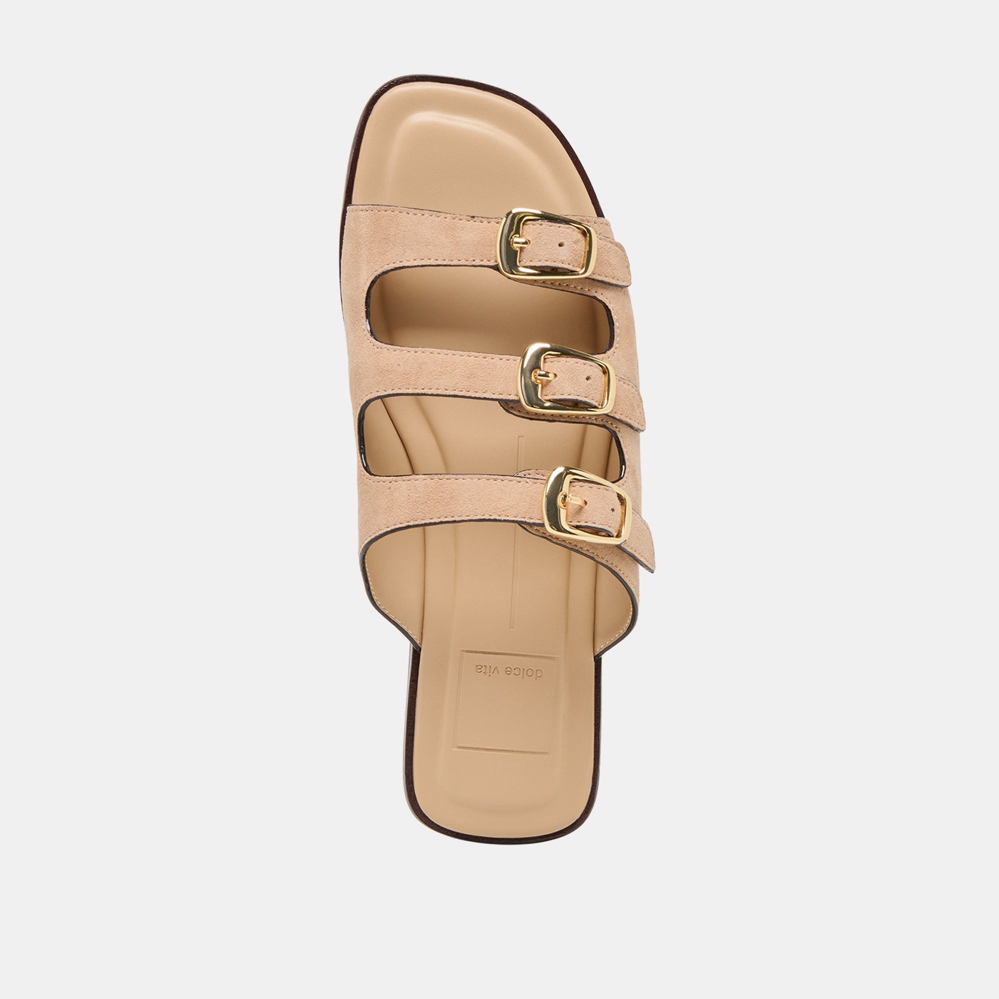 Fin Bamboo Suede Sandals