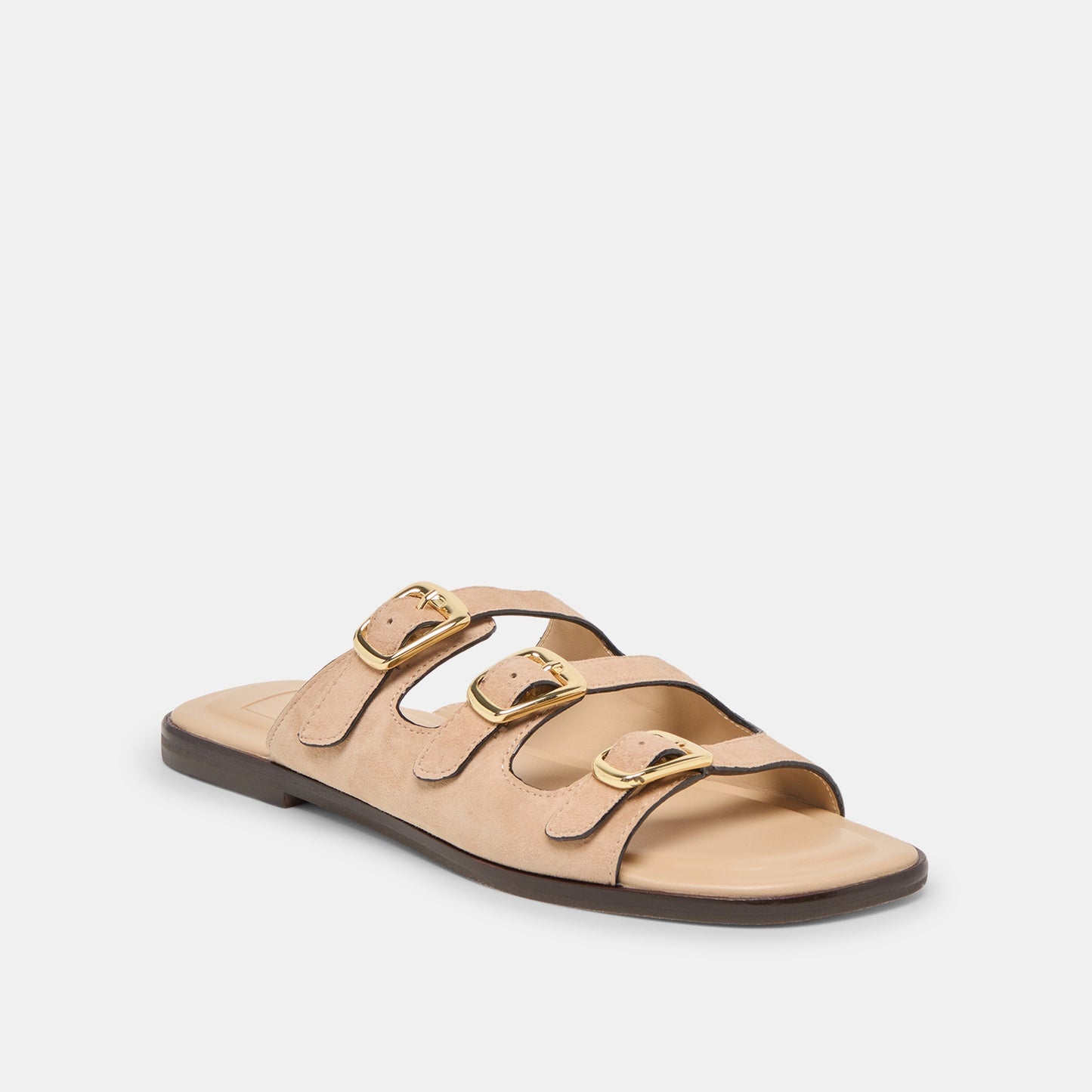 Fin Bamboo Suede Sandals