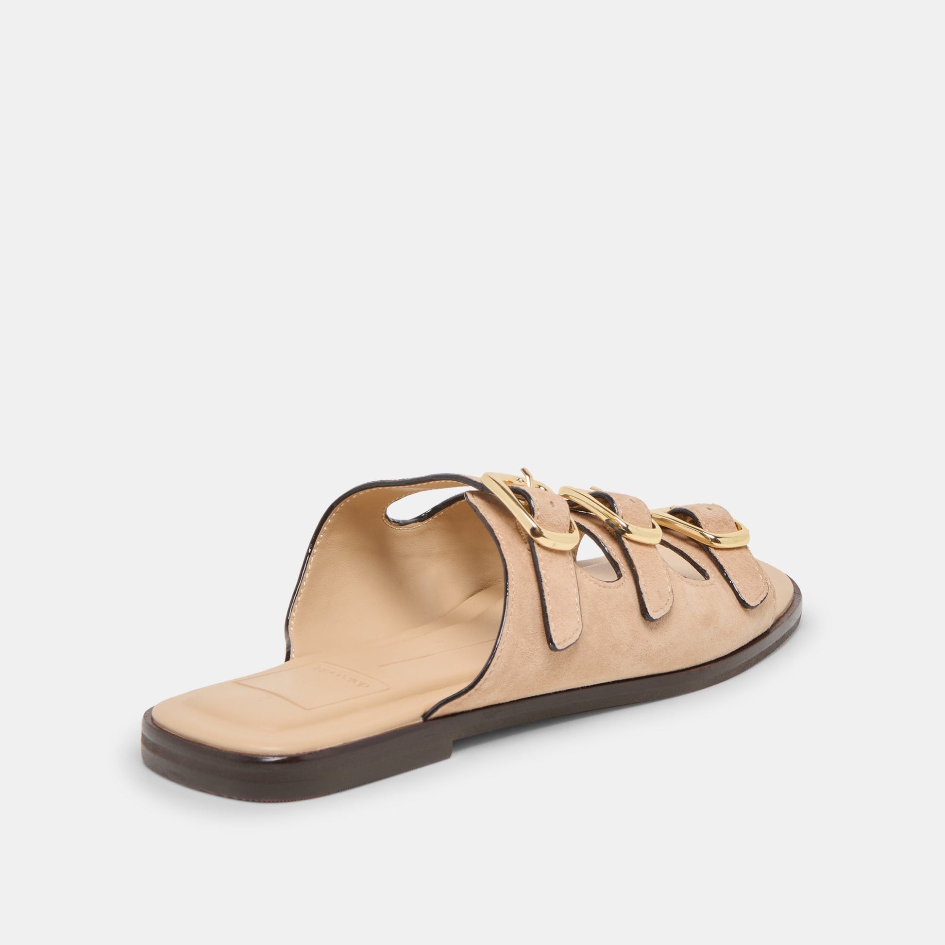 Fin Bamboo Suede Sandals