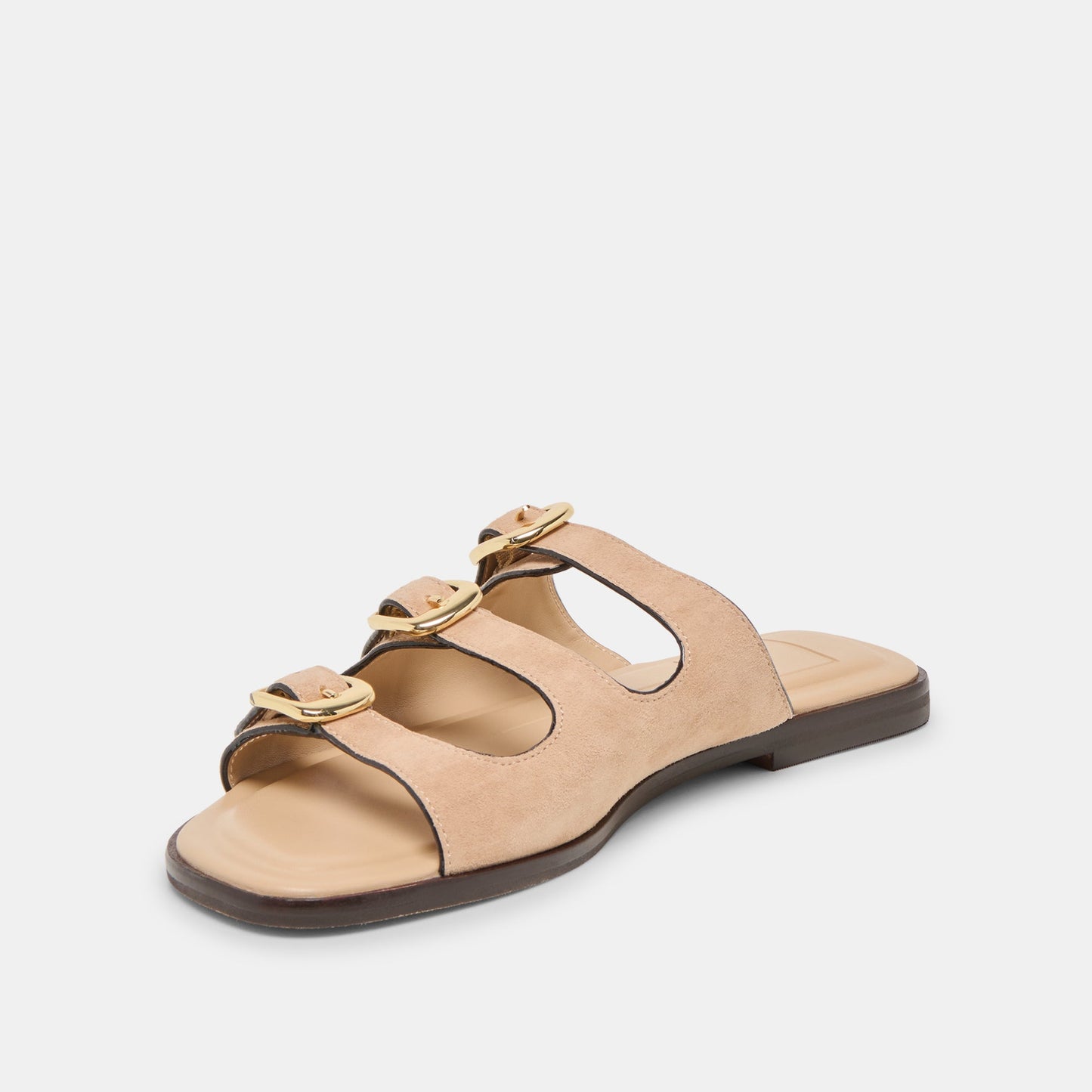 Fin Bamboo Suede Sandals