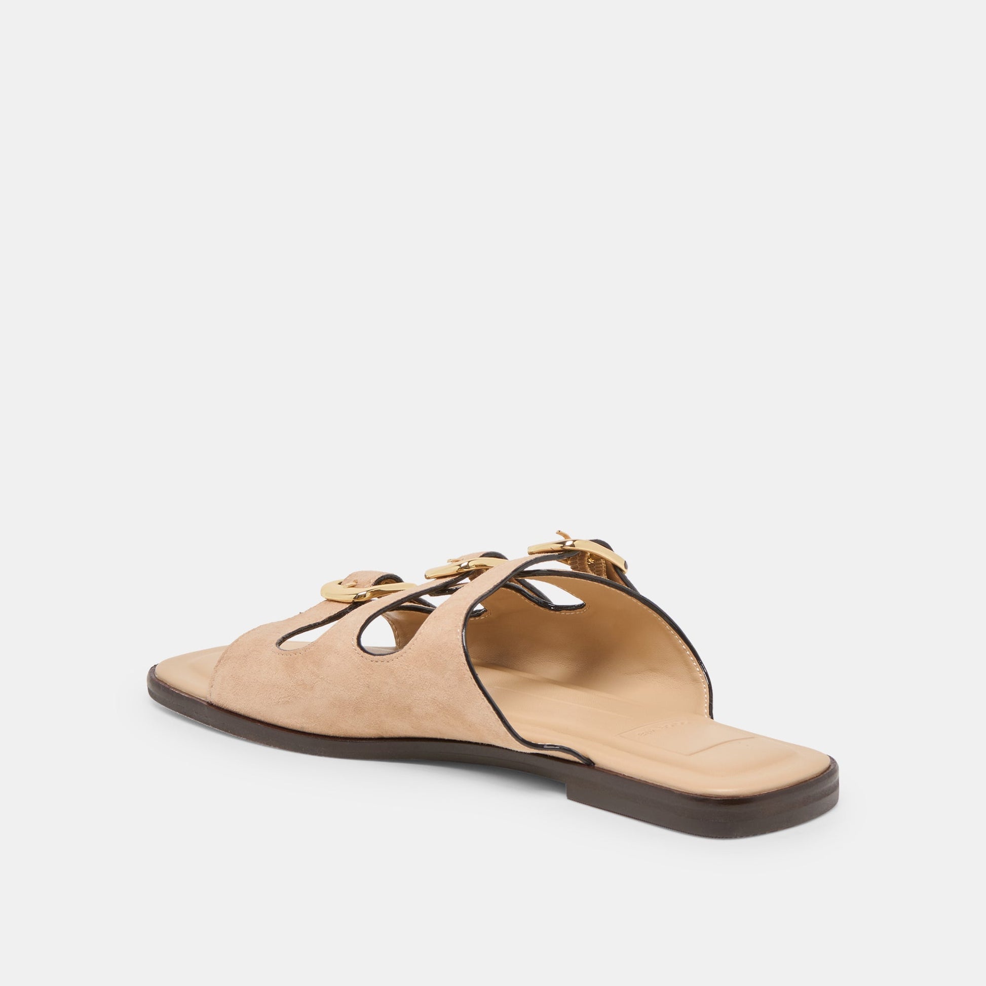 Fin Bamboo Suede Sandals