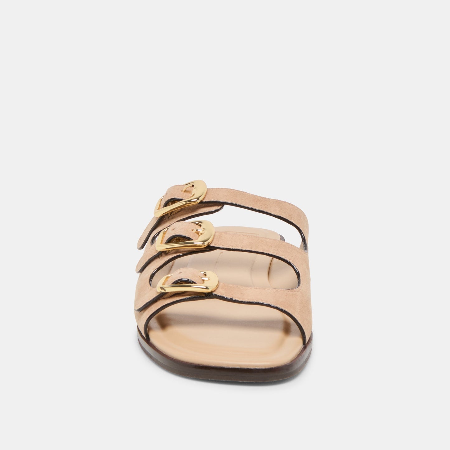 Fin Bamboo Suede Sandals