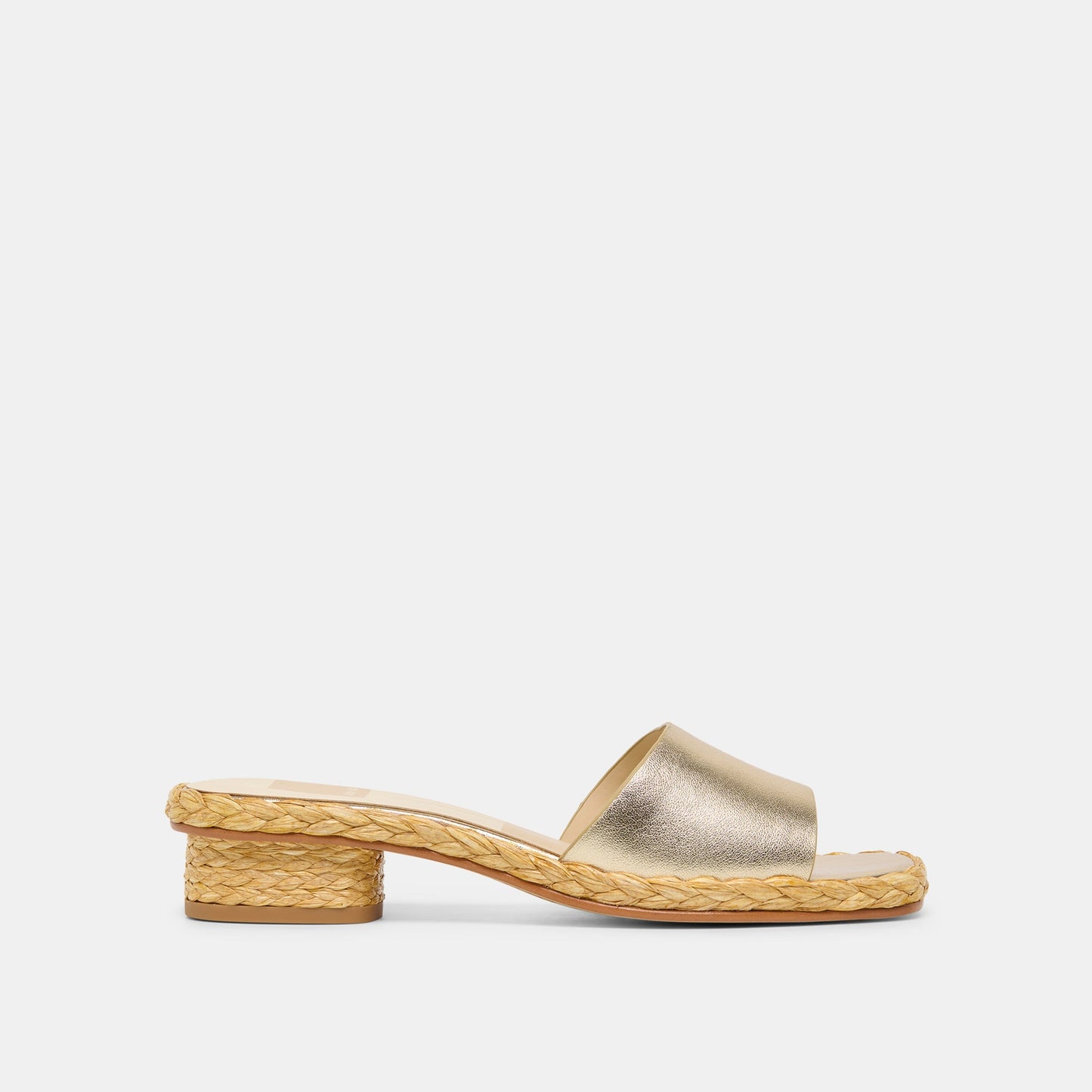 Dixi Wide Platinum Leather Sandals