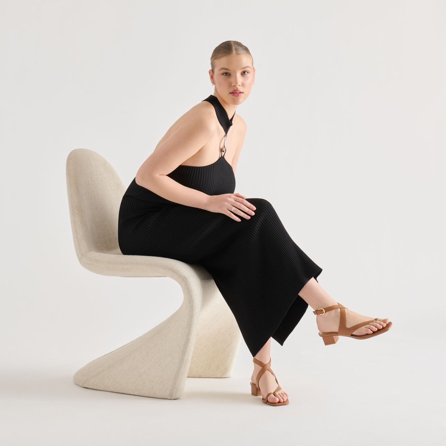 Kameo Saddle Leather Heels