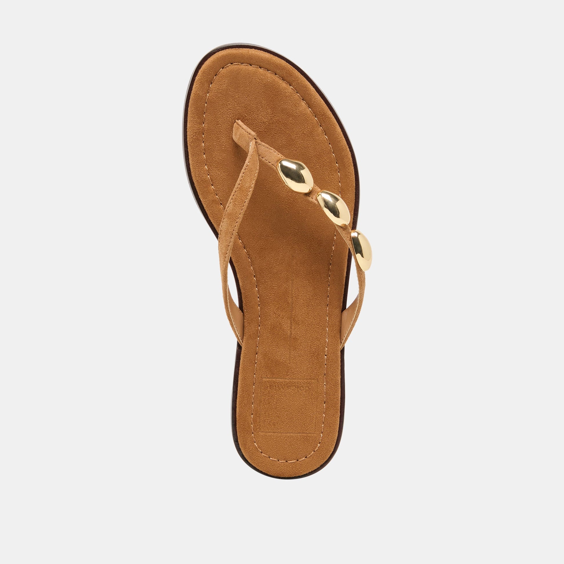Juny Teak Suede Sandals