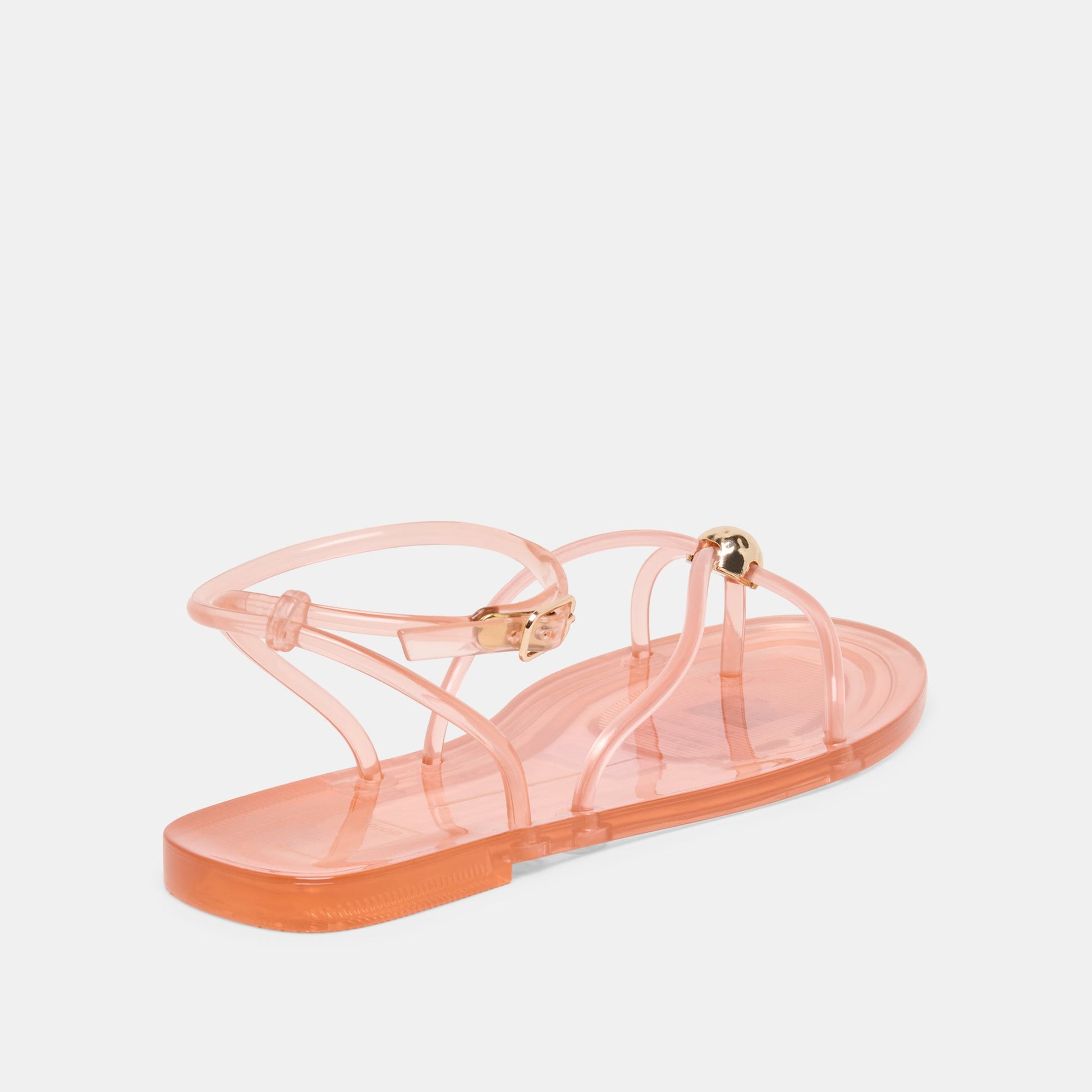 Kenley Vinyl Rose Jelly Sandals