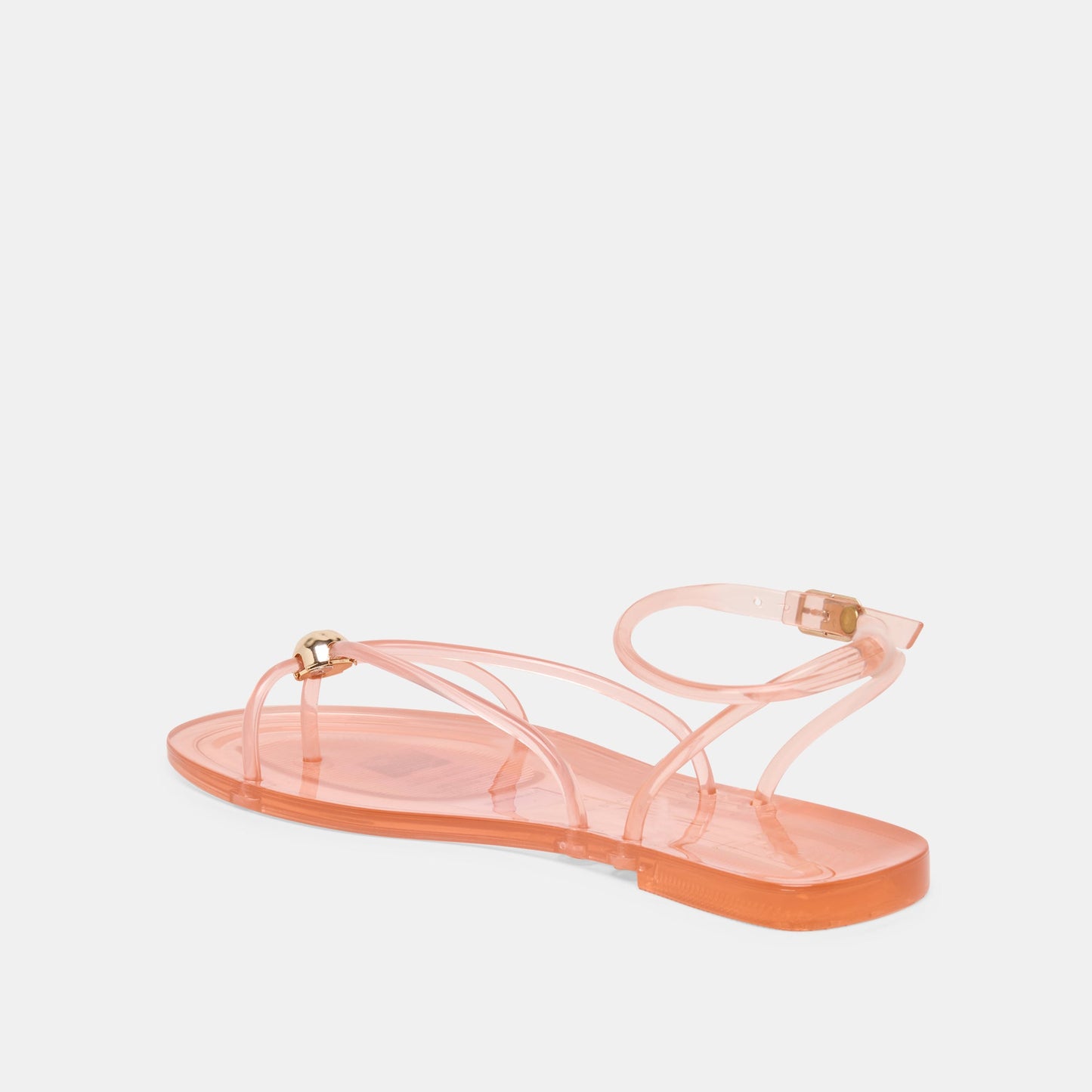 Kenley Vinyl Rose Jelly Sandals