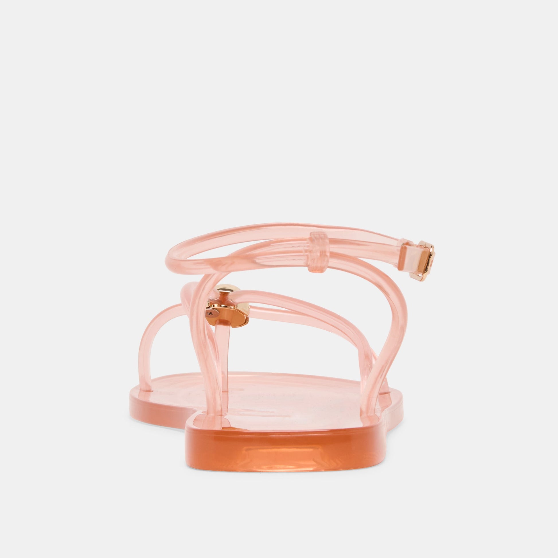 Kenley Vinyl Rose Jelly Sandals