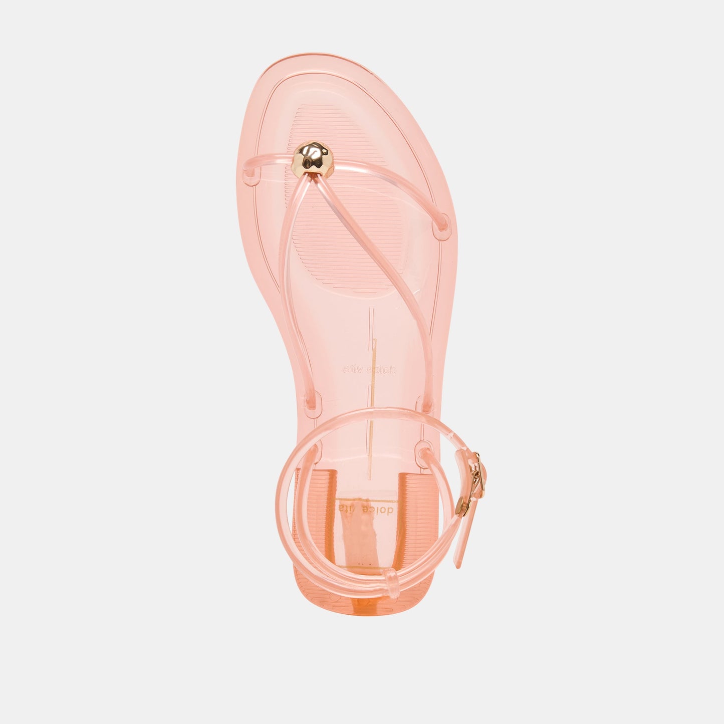 Kenley Vinyl Rose Jelly Sandals