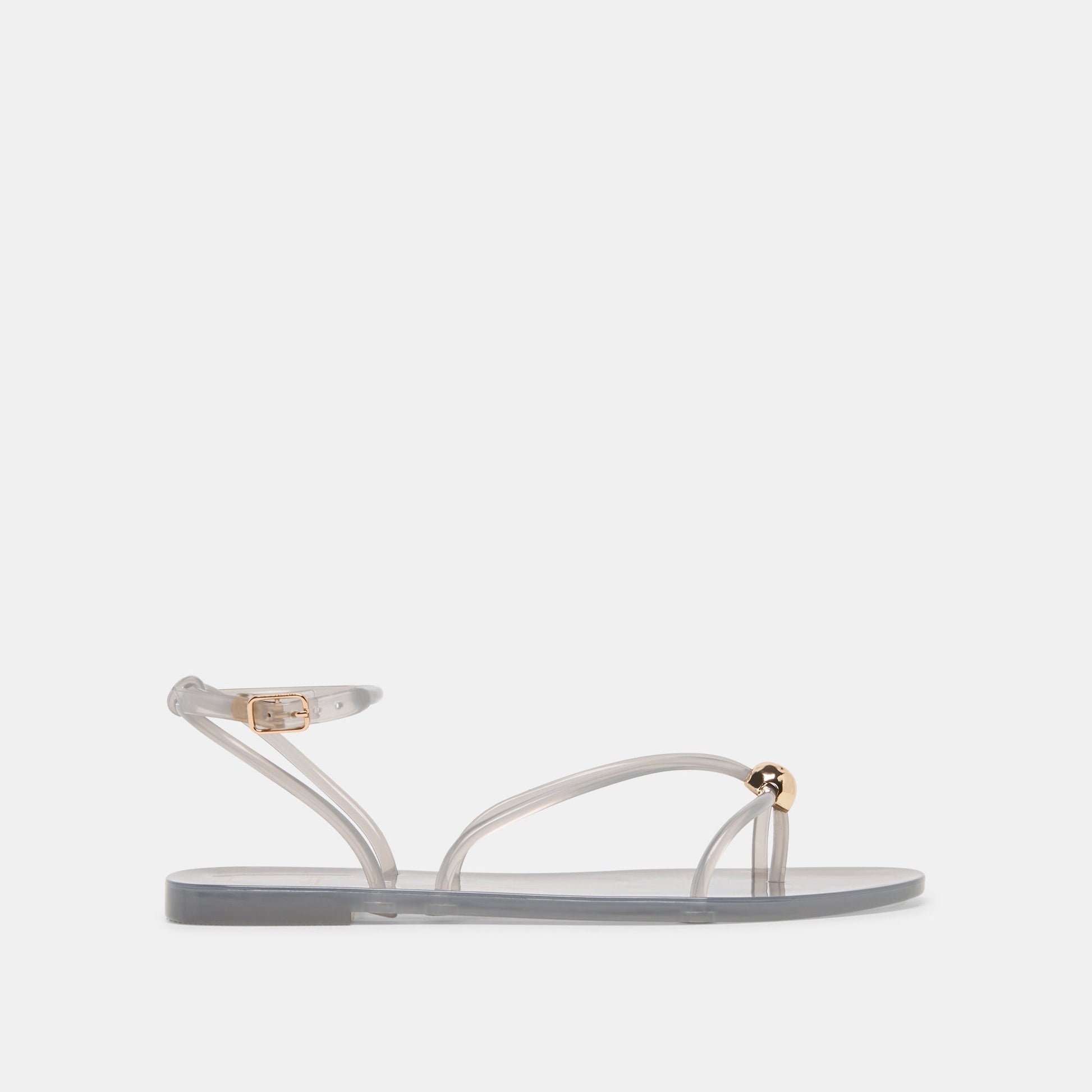 Kenley Vinyl Smoke Jelly Sandals