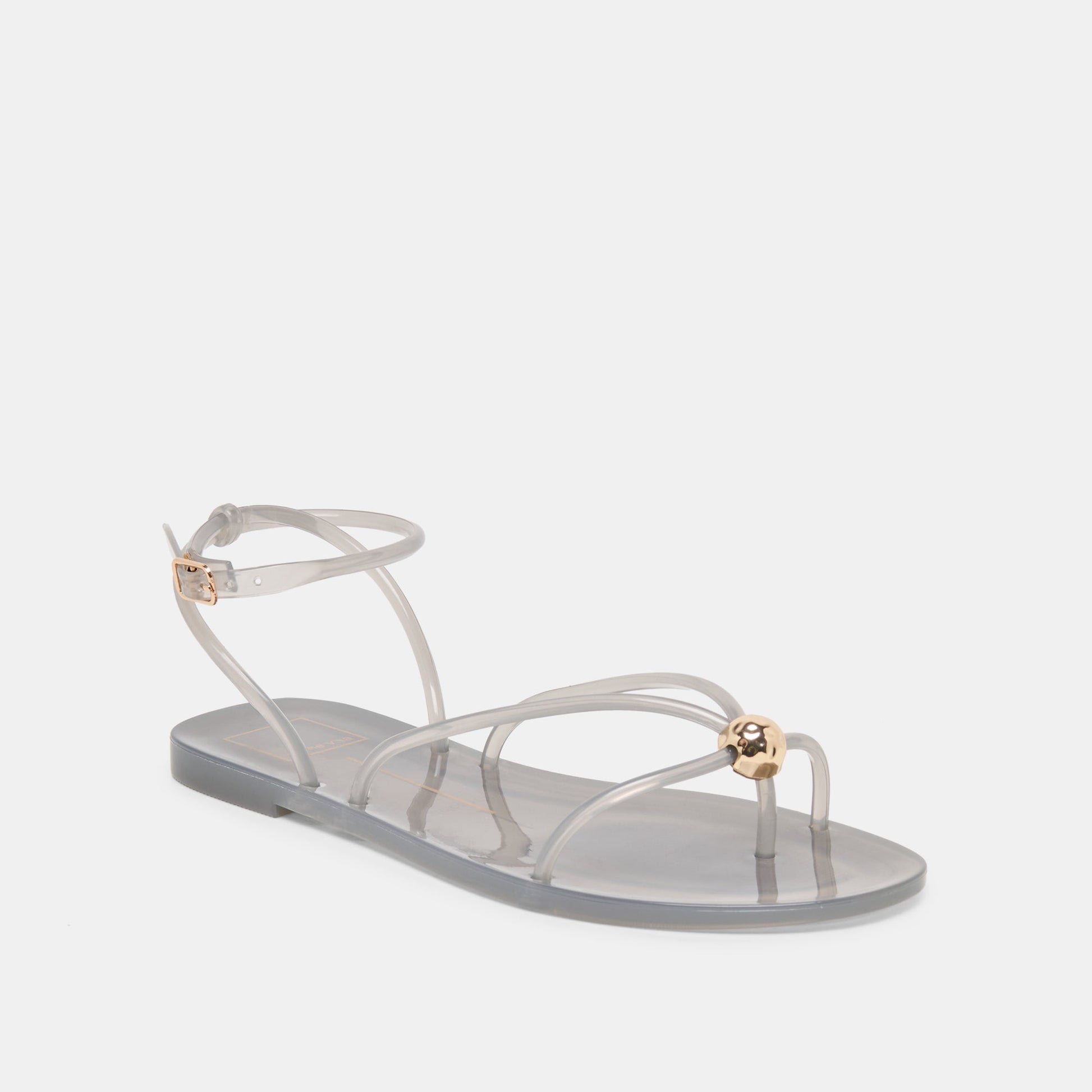 Kenley Vinyl Smoke Jelly Sandals