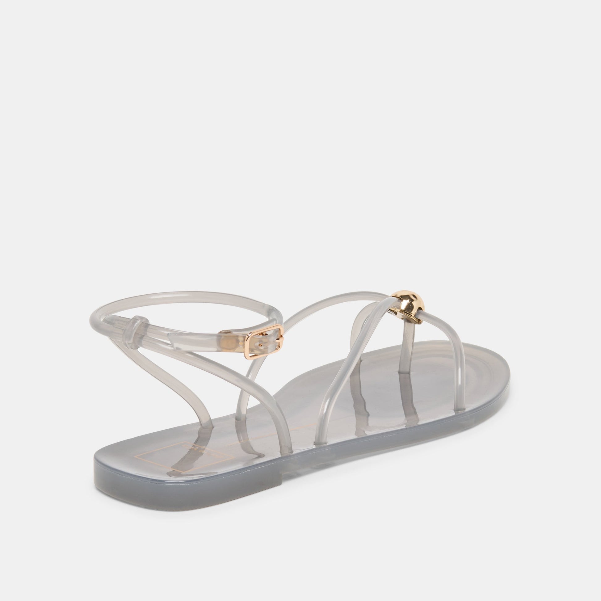 Kenley Vinyl Smoke Jelly Sandals