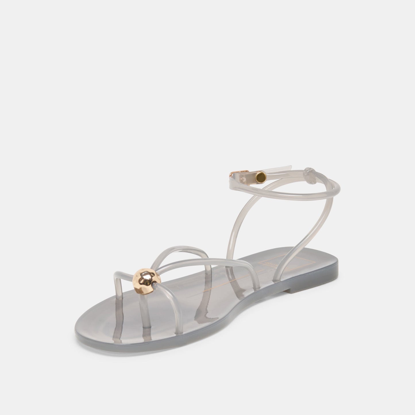 Kenley Vinyl Smoke Jelly Sandals