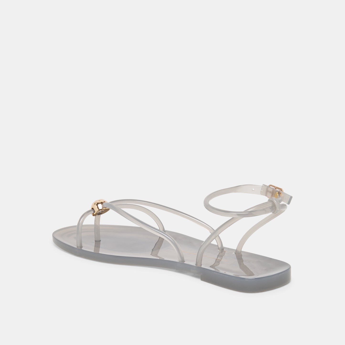Kenley Vinyl Smoke Jelly Sandals