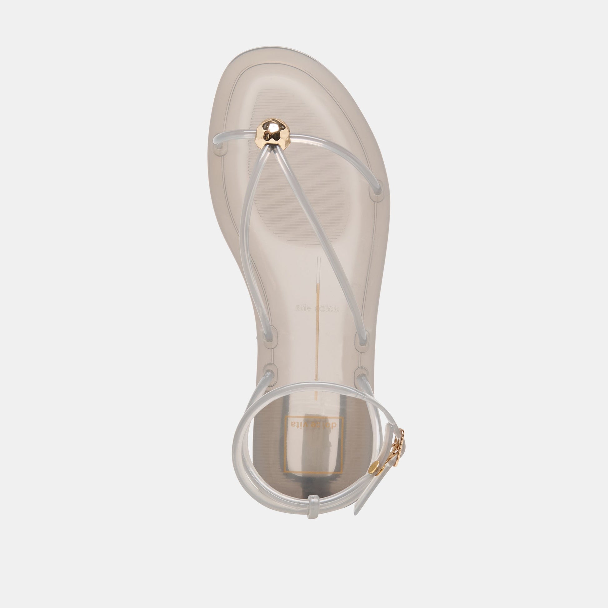 Kenley Vinyl Smoke Jelly Sandals