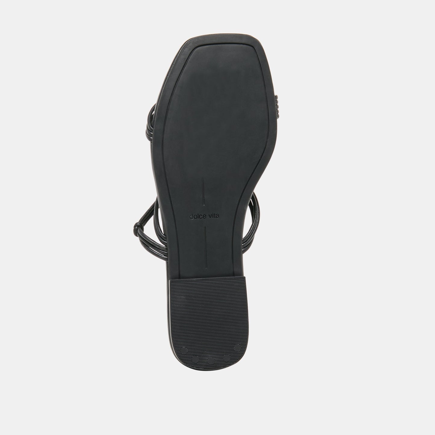 LYNDEE BEAD Black Stella Strappy Open-Toe Sandals