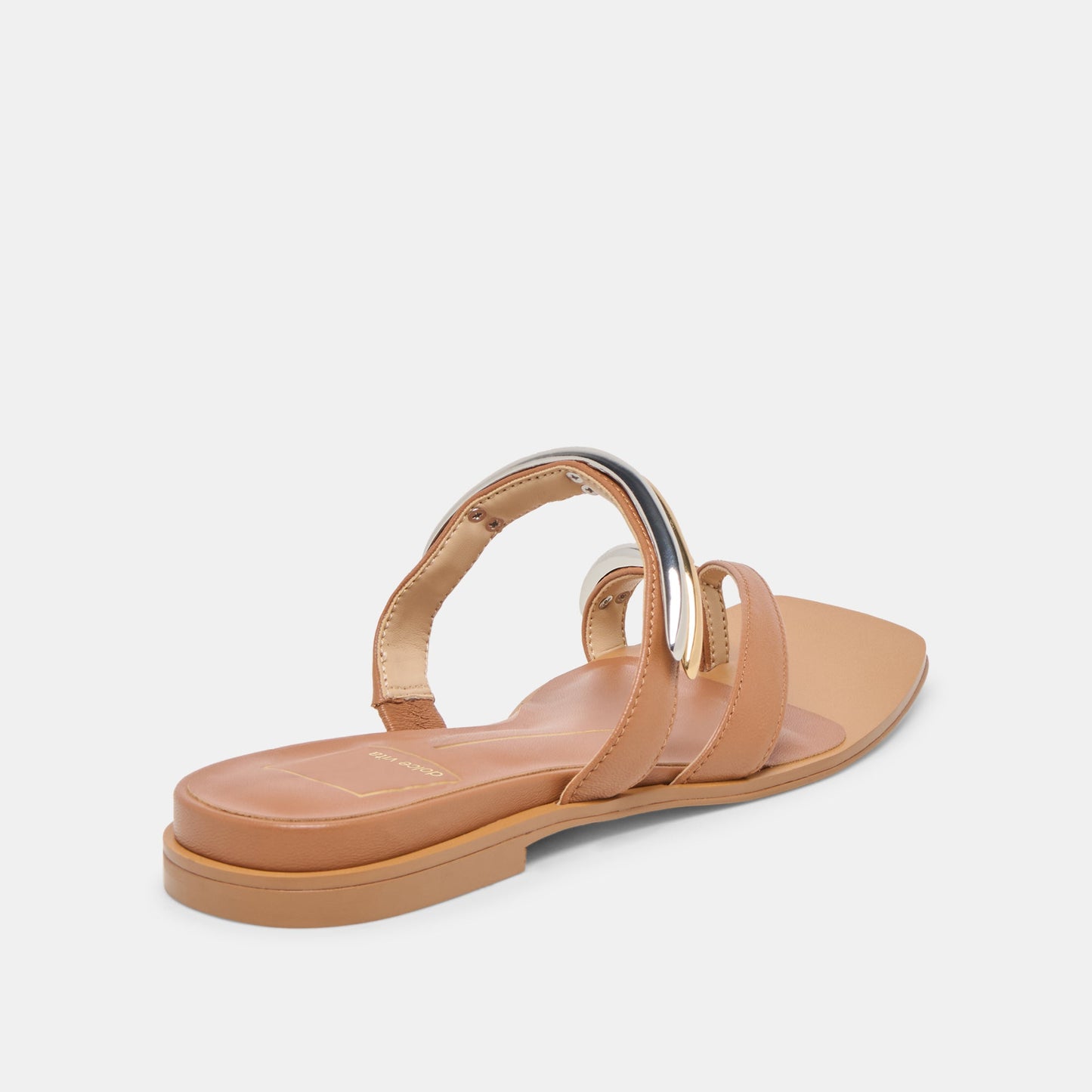 Tarina Caramel Leather Sandals