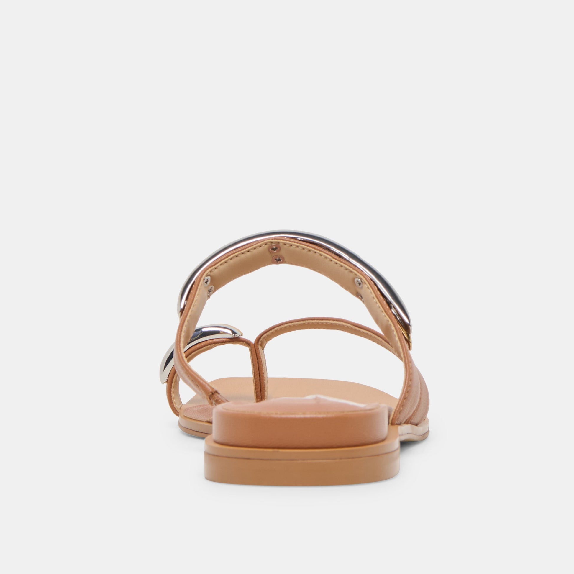 Tarina Caramel Leather Sandals