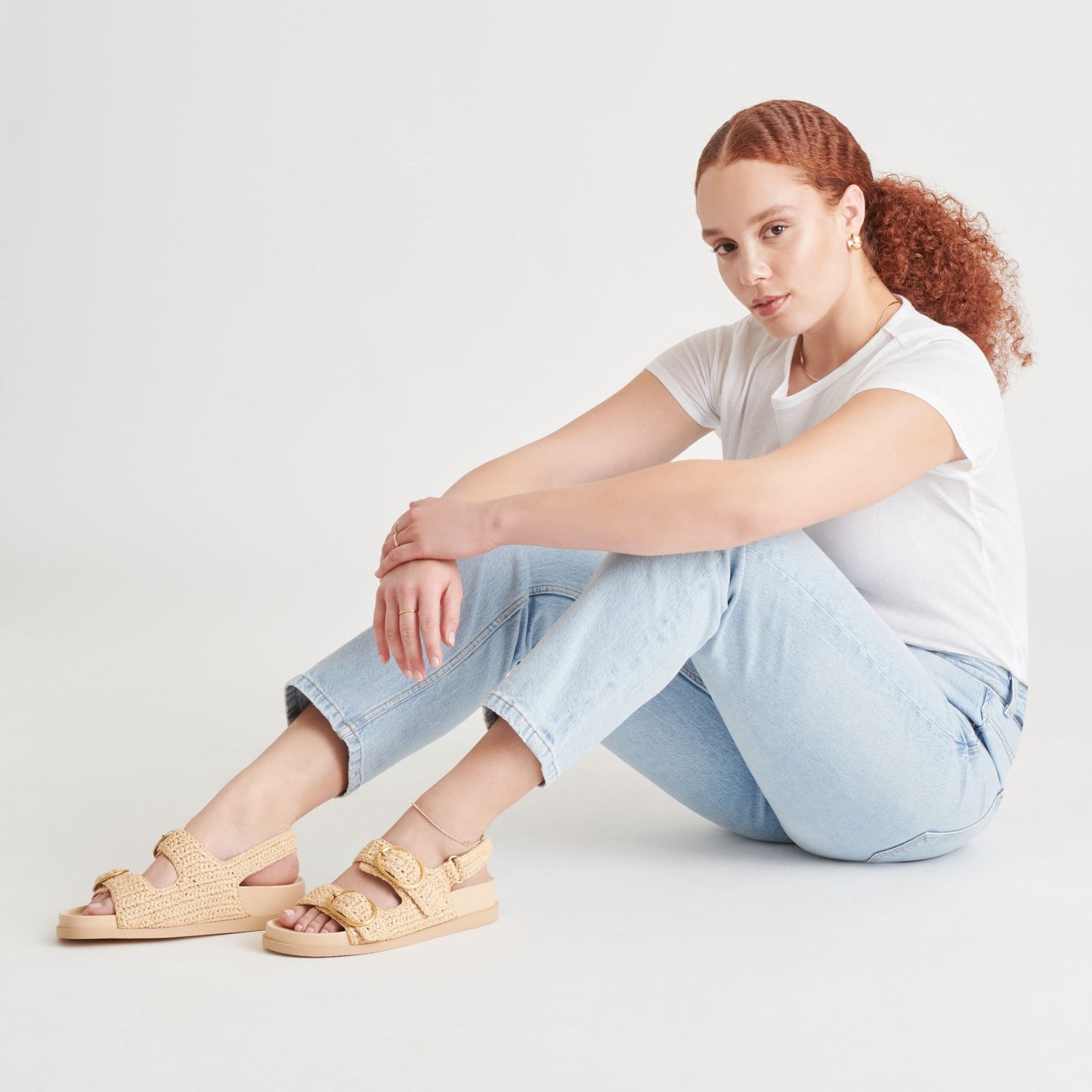 STARLA CROCHET SANDALS NATURAL KNIT
 – Dolce Vita