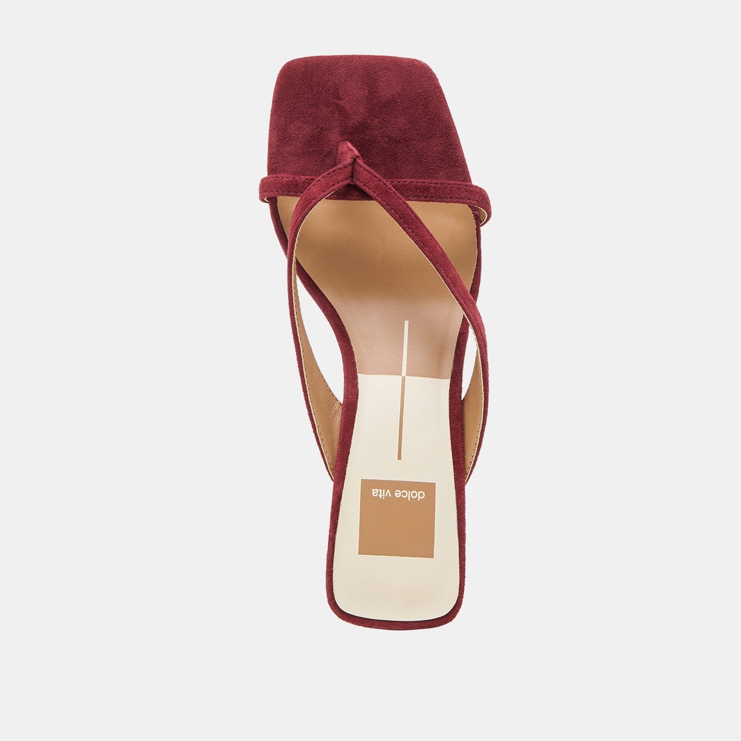 Brevel Oxblood Suede Heels