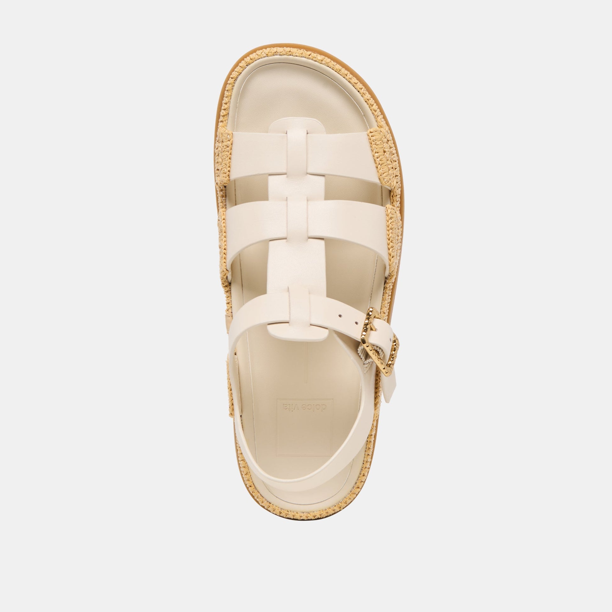 Shenna Bone Leather Sandals
