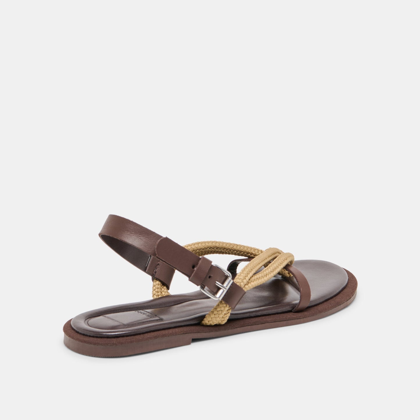 Reed Dk Brown Leather Sandals