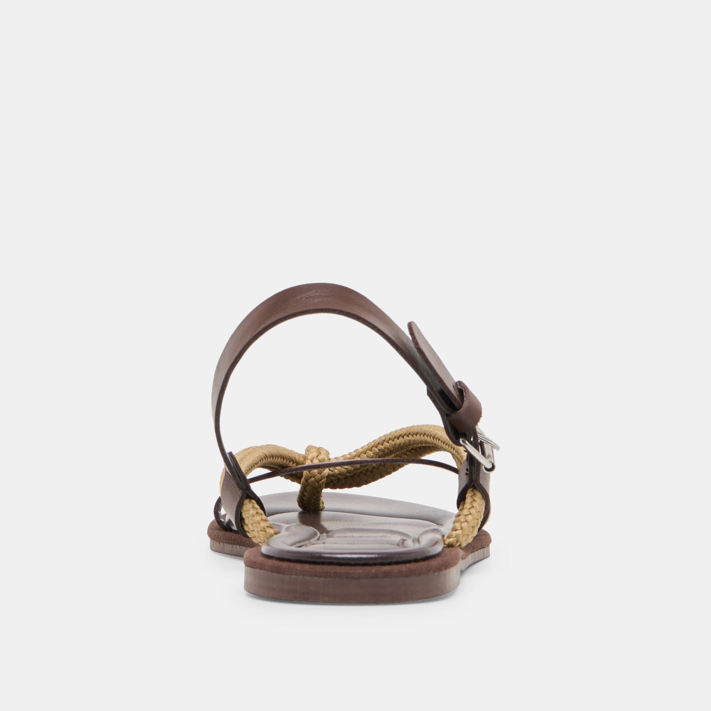 Reed Dk Brown Leather Sandals
