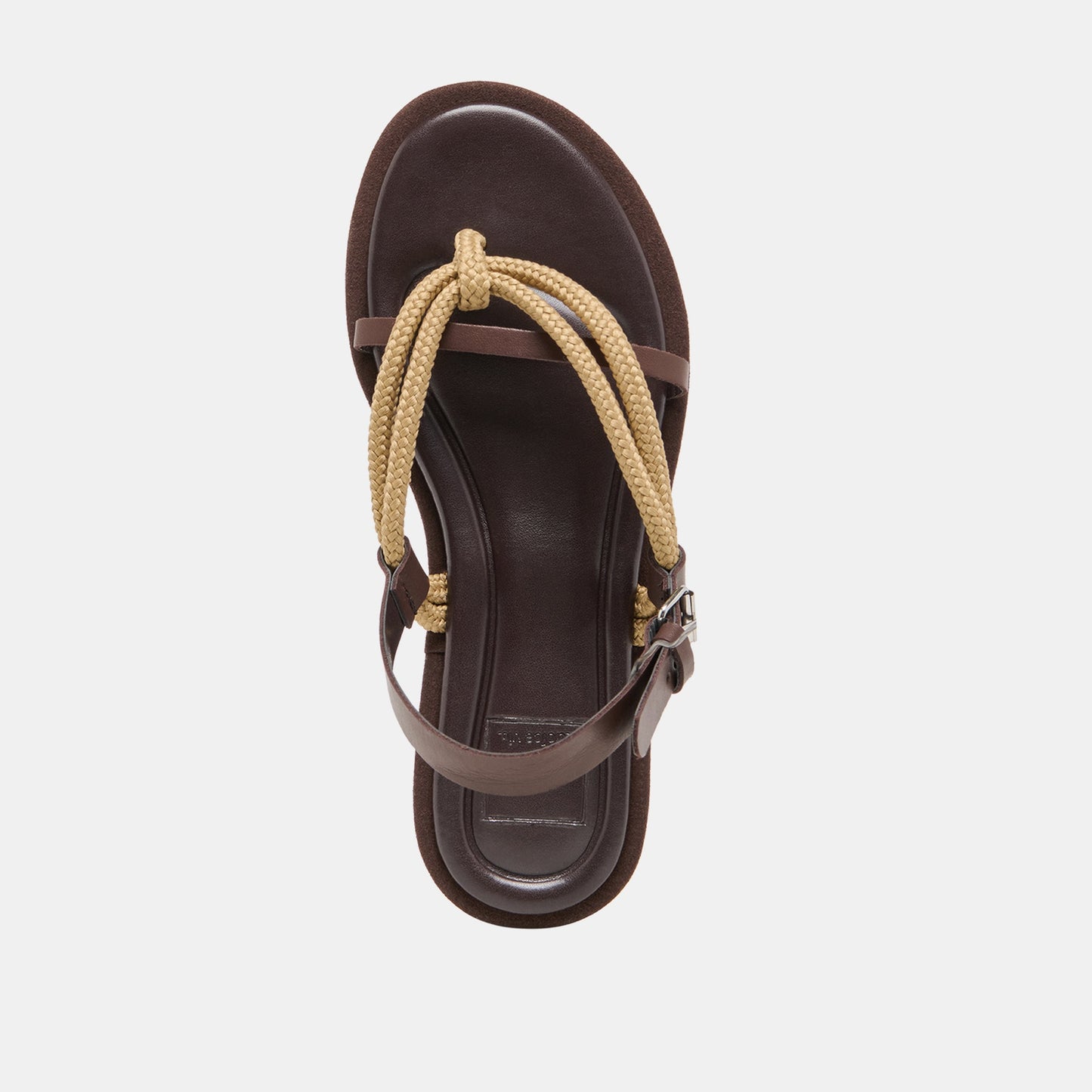 Reed Dk Brown Leather Sandals