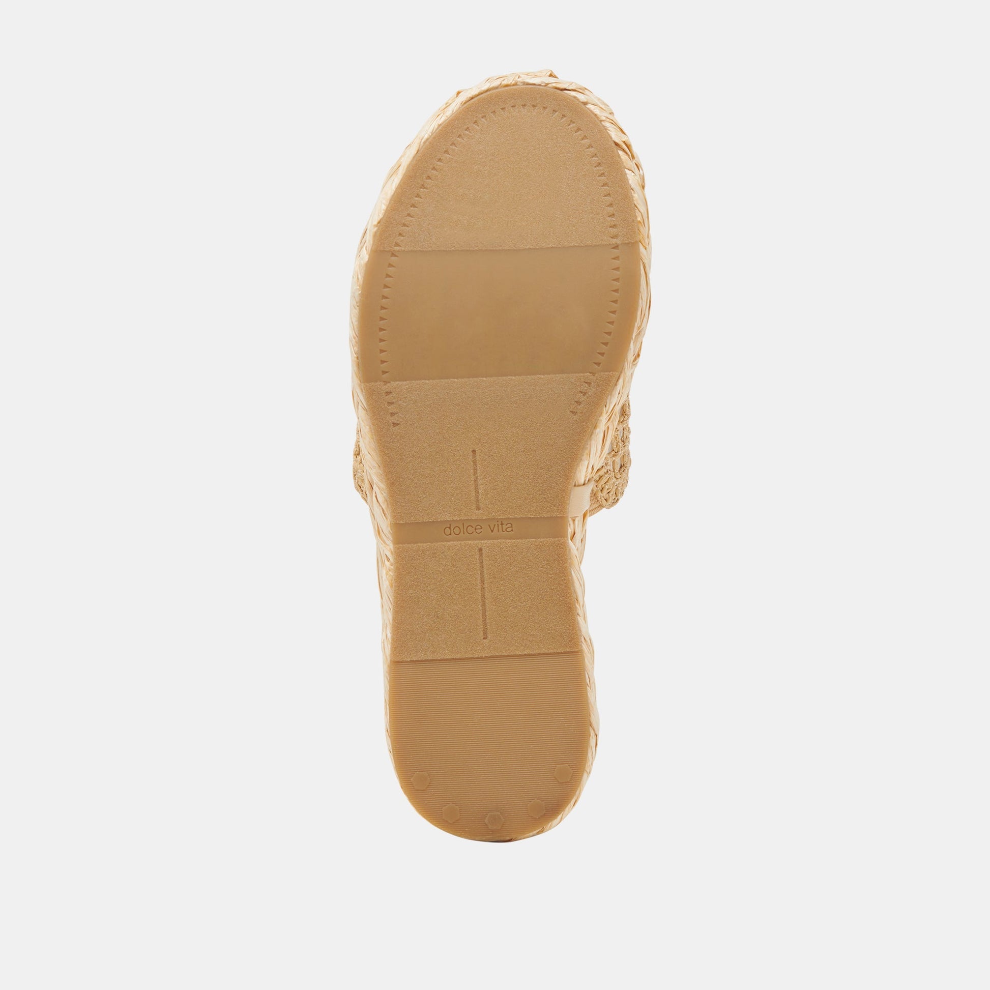 CHAVI MESH SANDALS NATURAL WOVEN RAFFIA
 – Dolce Vita