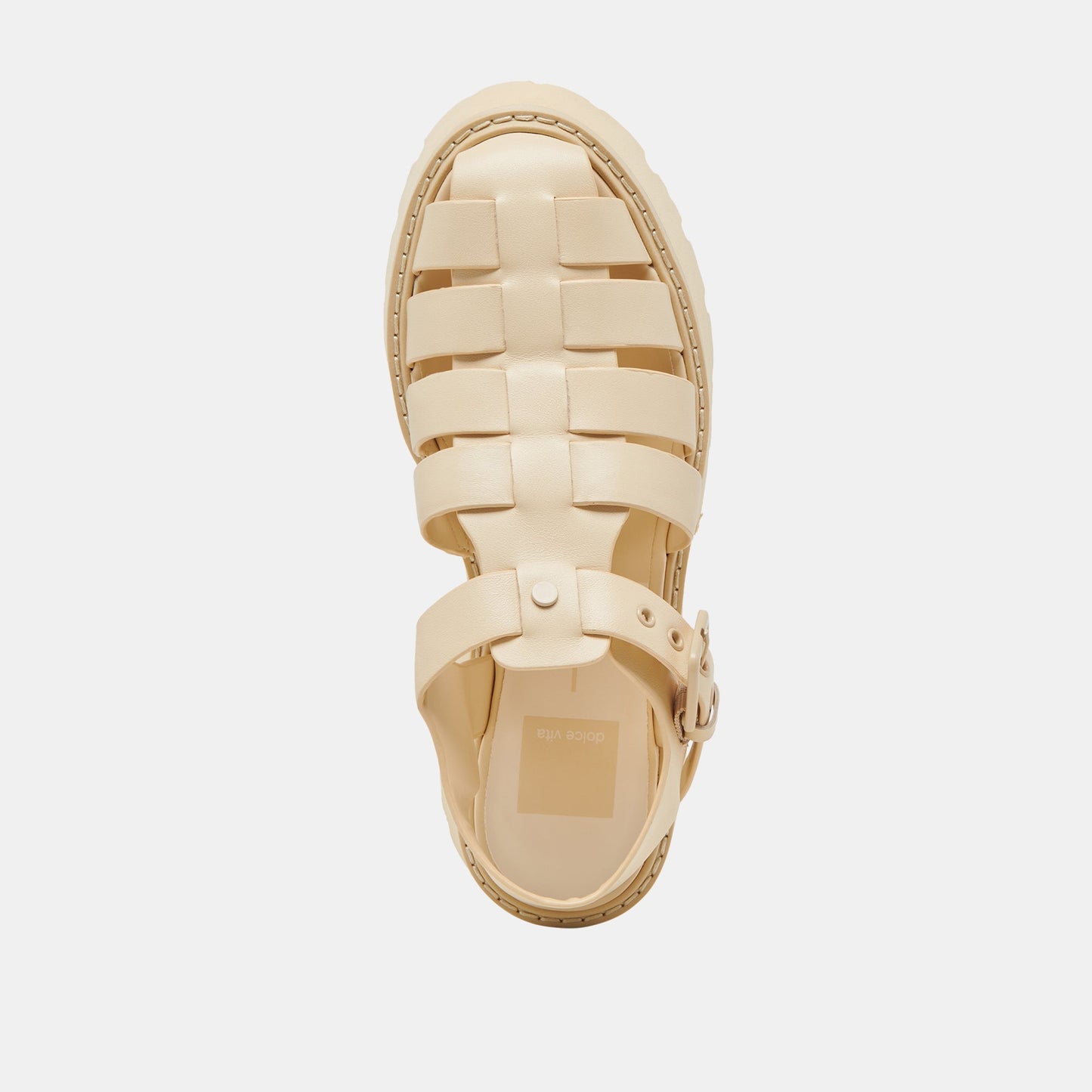 LASLY TONAL SANDALS LIGHT YELLOW LEATHER
 – Dolce Vita