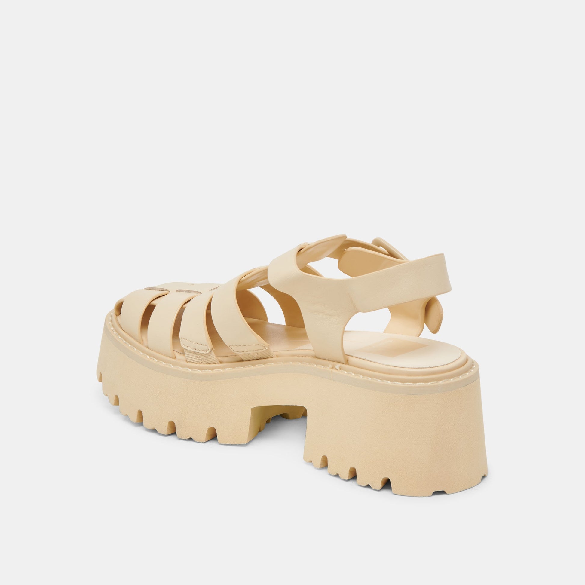 LASLY TONAL SANDALS LIGHT YELLOW LEATHER
 – Dolce Vita