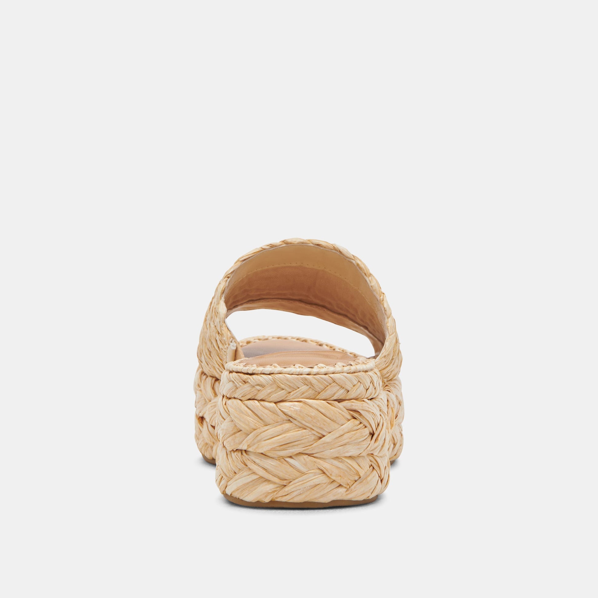 Chavi Sandals in Lt. Natural Raffia - Dolce Vita Shoes
