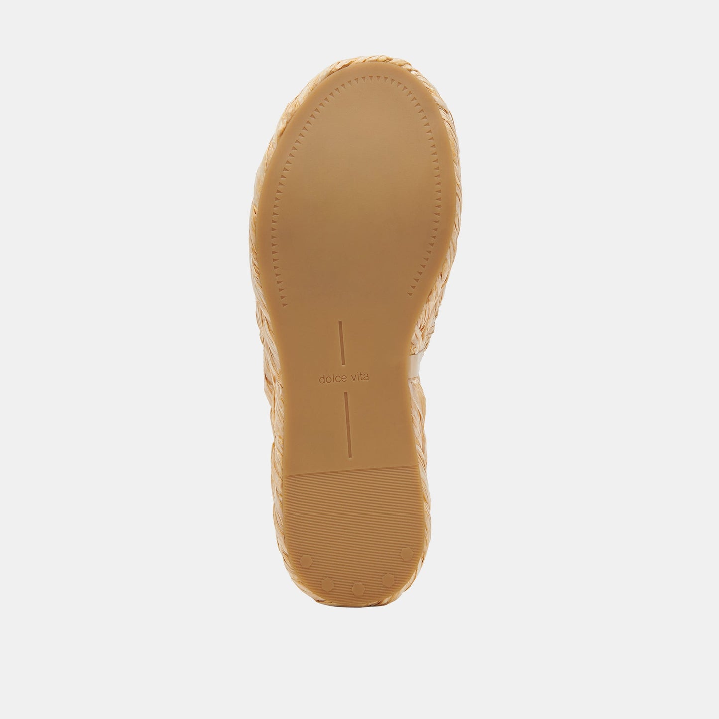 Chavi Sandals in Lt. Natural Raffia - Dolce Vita Shoes