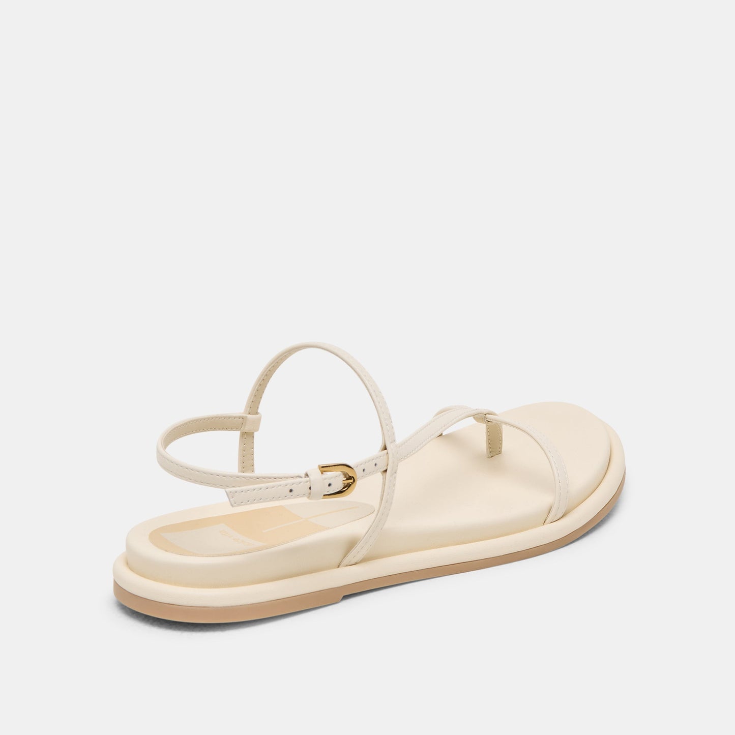 Dallen Off White Leather Sandals