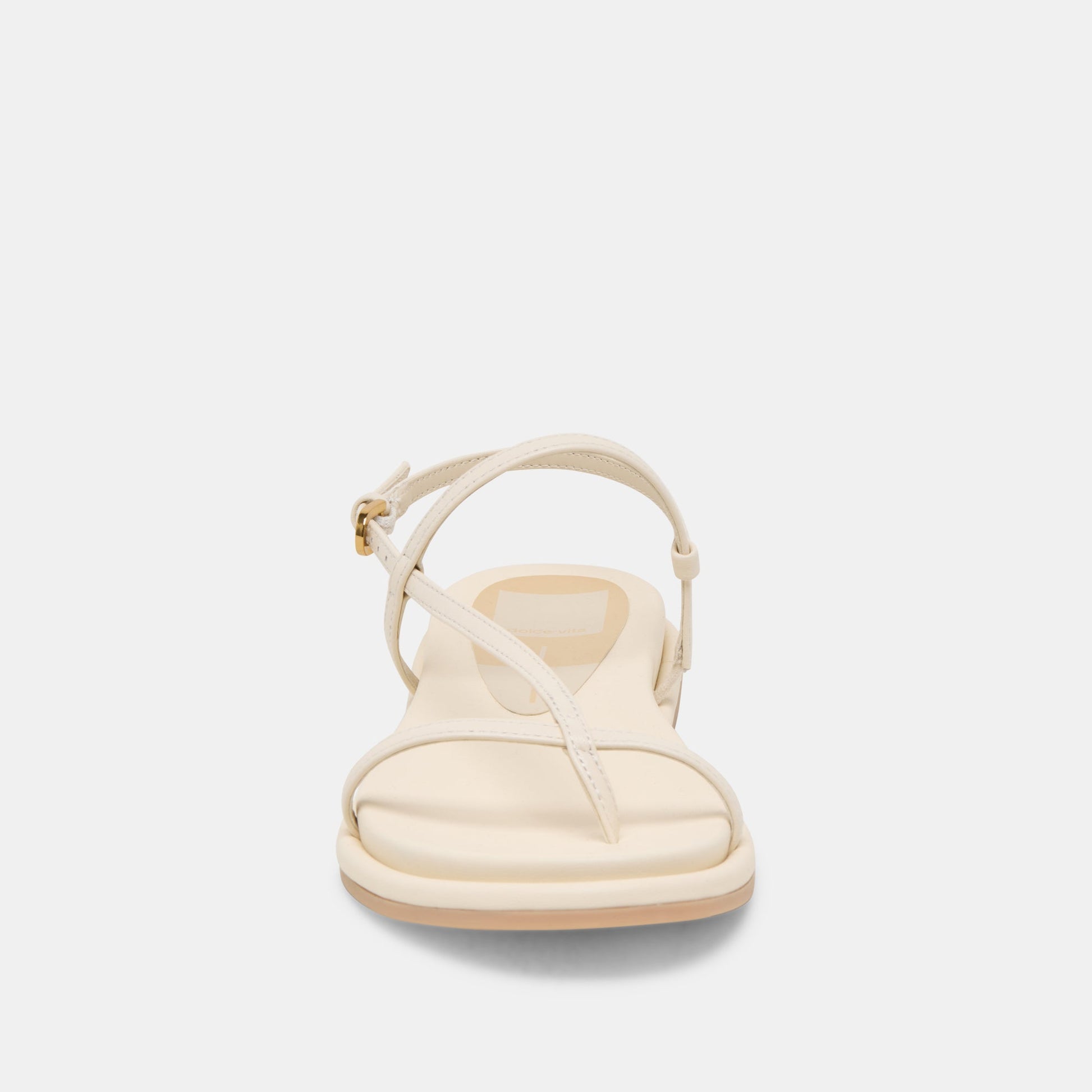 Dallen Off White Leather Sandals