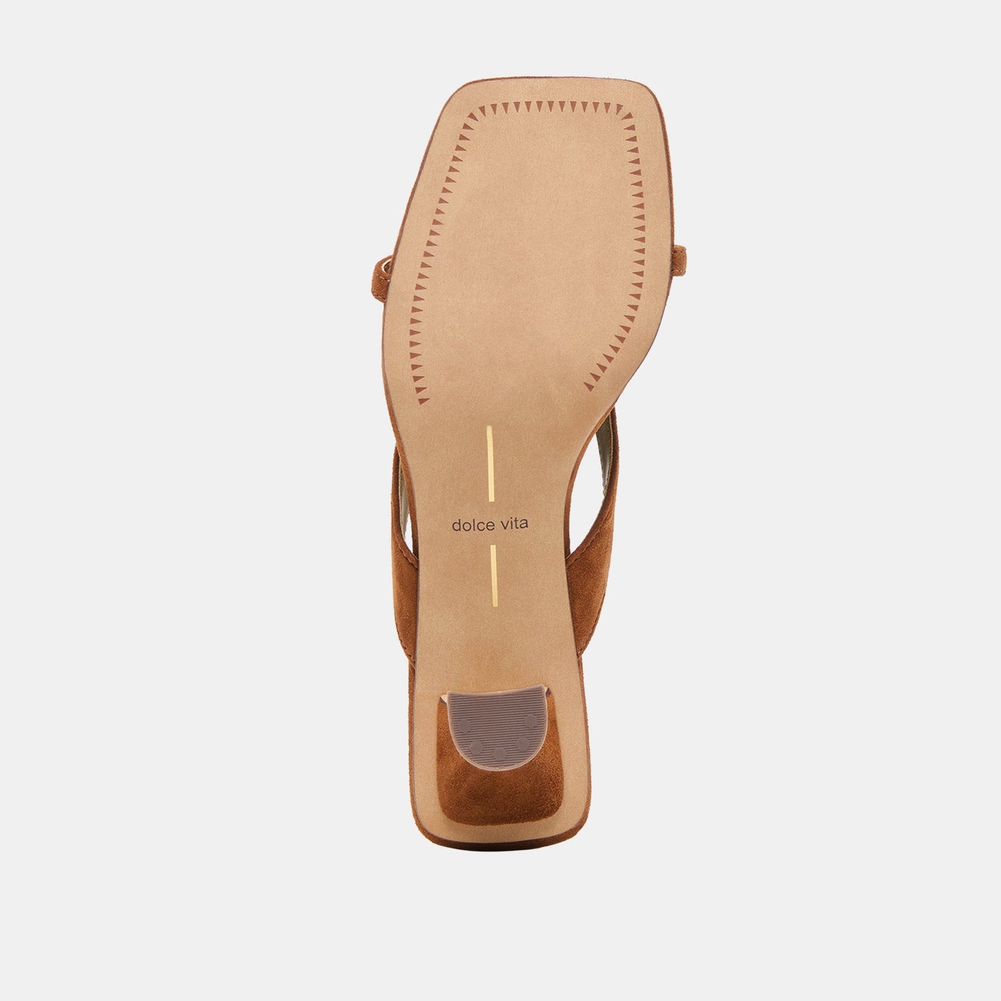 Brevel Dk Brown Suede Heels