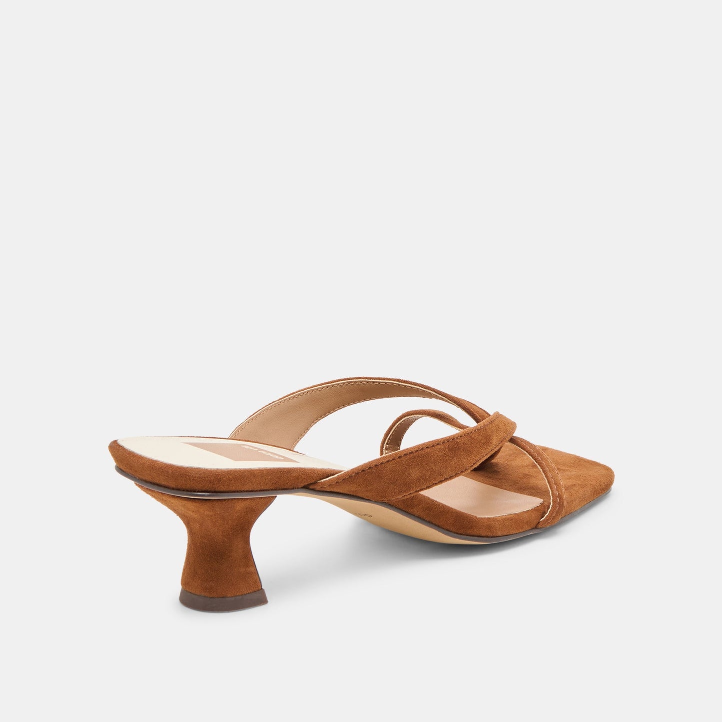Brevel Dk Brown Suede Heels