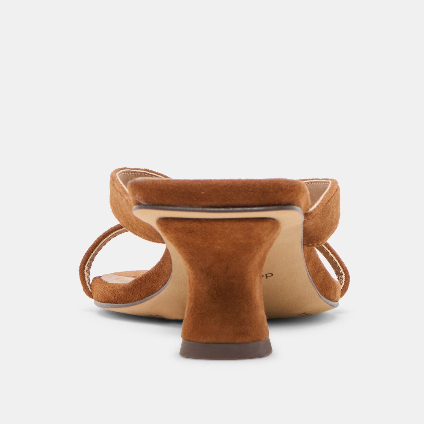 Brevel Dk Brown Suede Heels