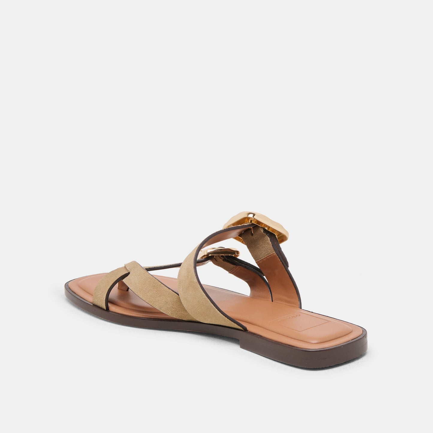 Shore Taupe Suede Sandals