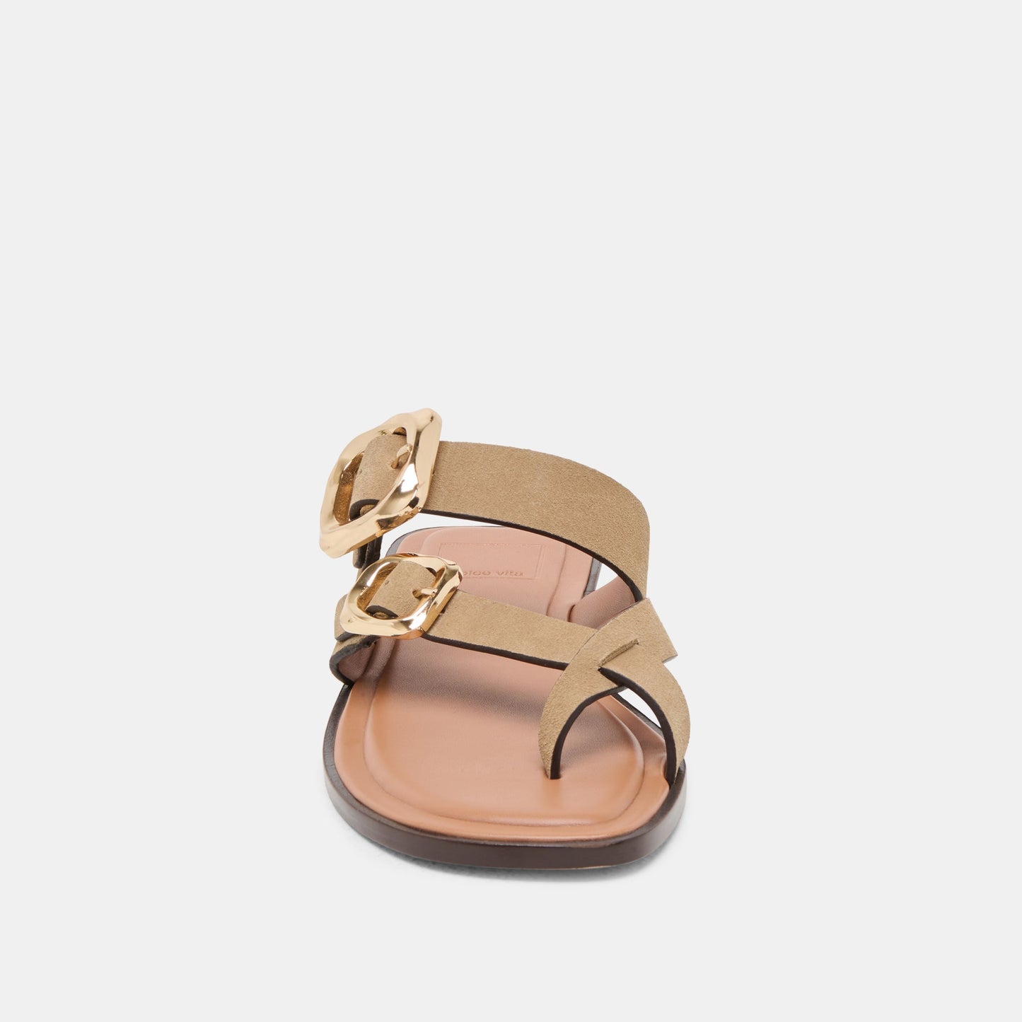 Shore Taupe Suede Sandals