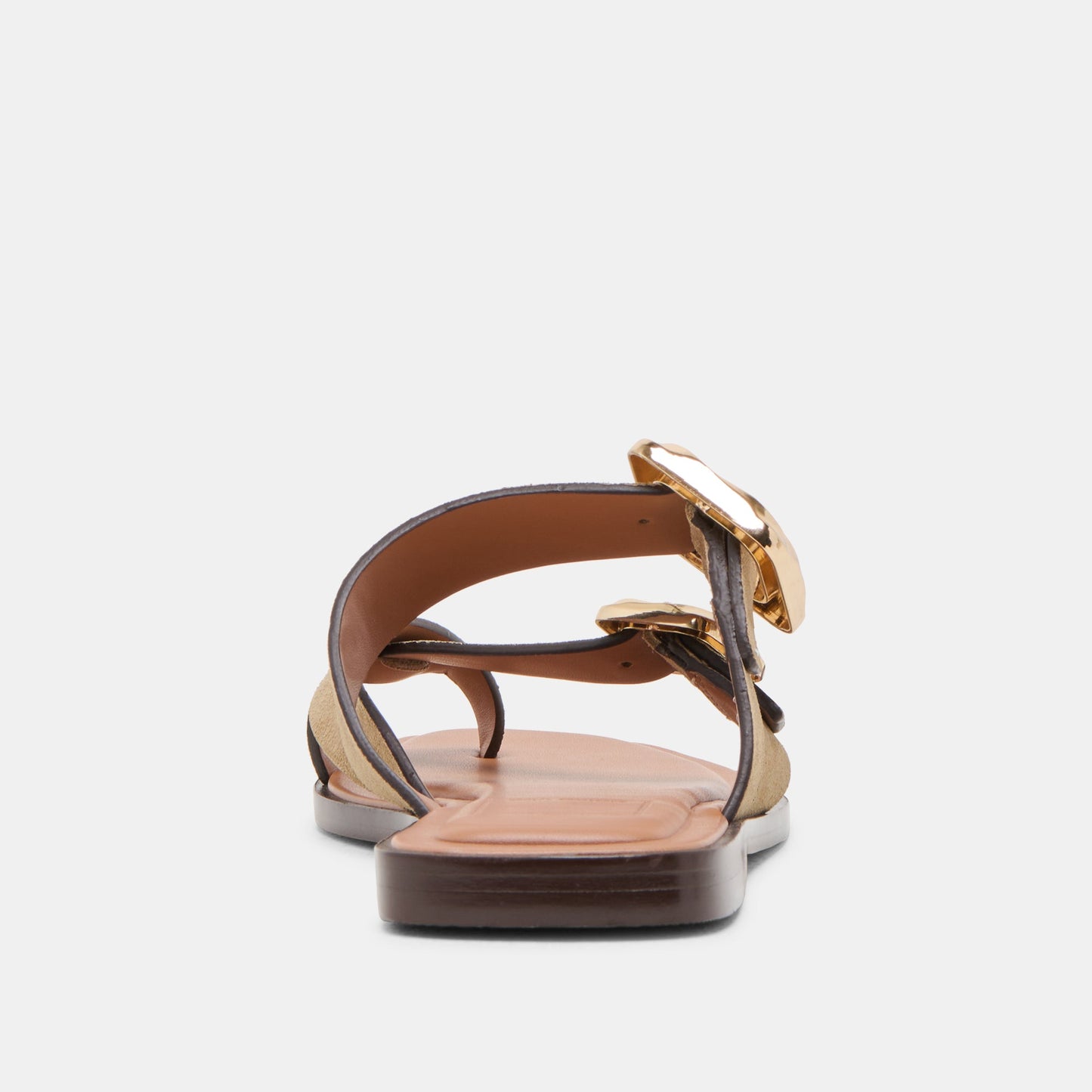 Shore Taupe Suede Sandals