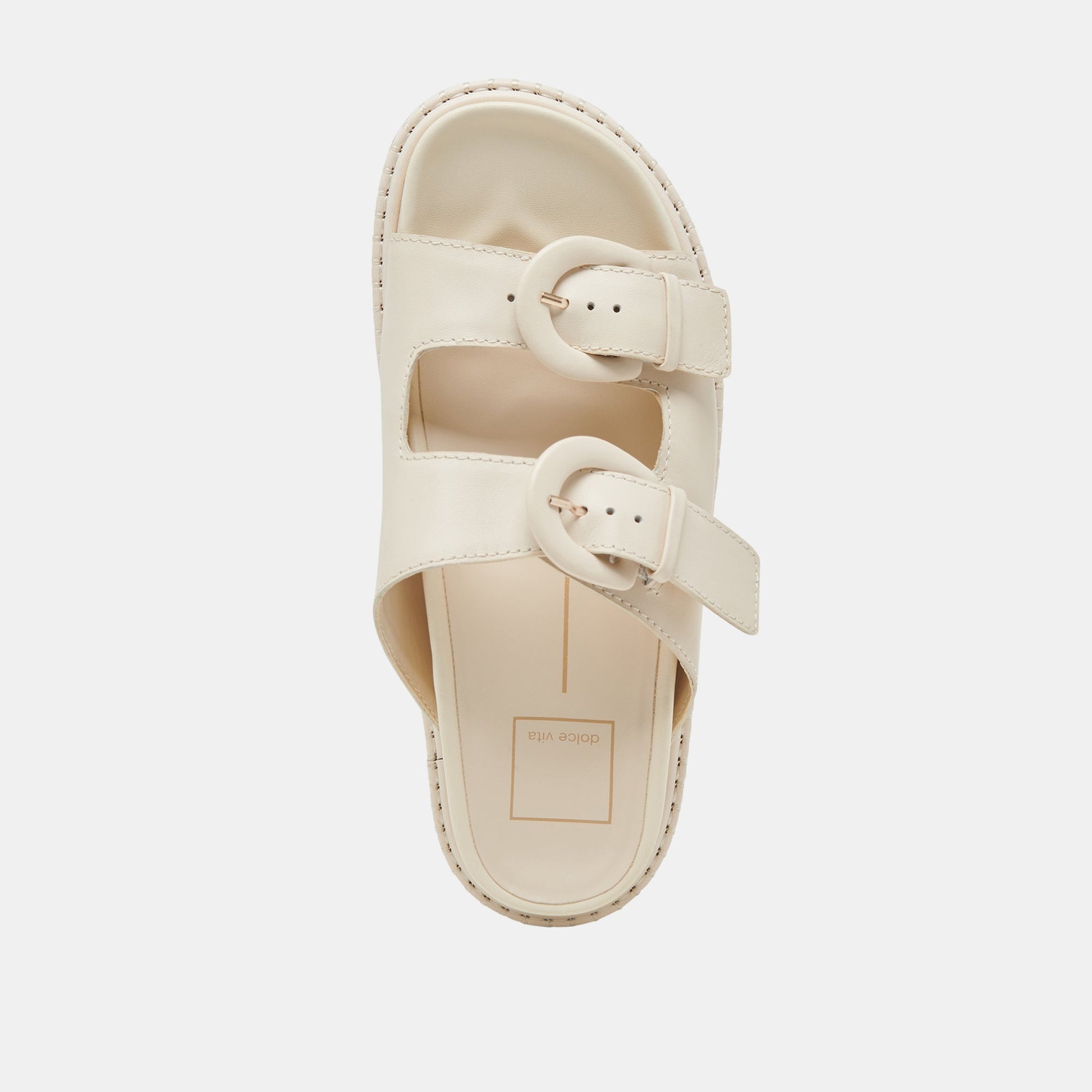 SHAUNY SANDALS BONE LEATHER
 – Dolce Vita